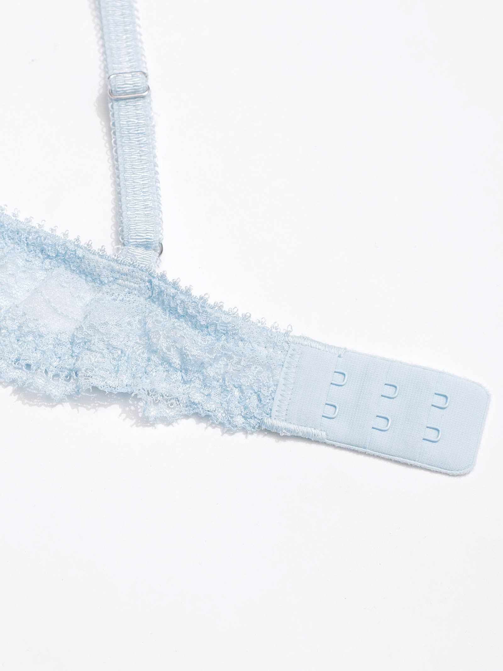 11/5再販!【Mivera&/みゆうプロデュース】Luminous Shell Line bra ルミナスシェルラインブラ / SAX