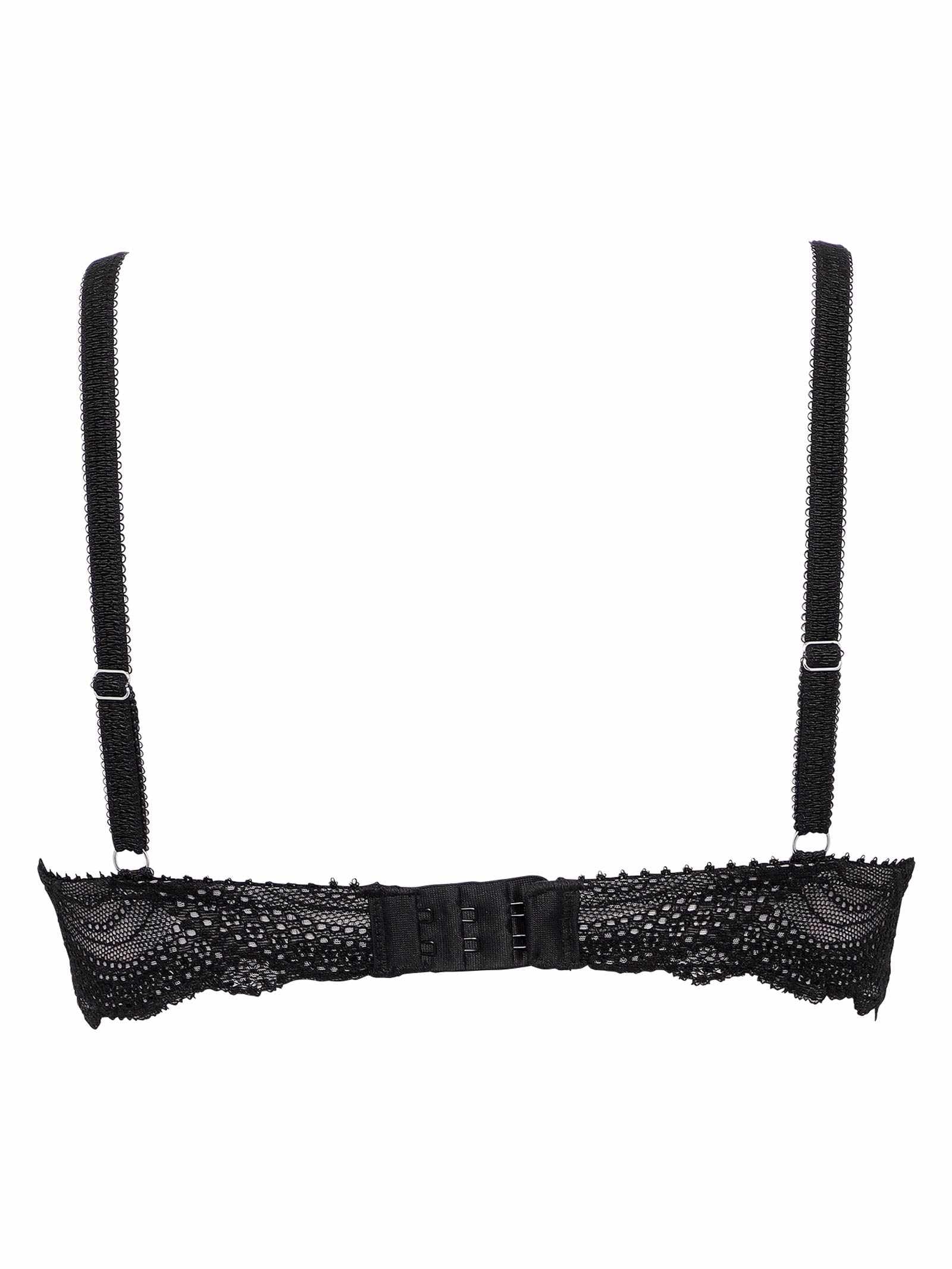 Luminous Shell Line Bra ルミナスシェルラインブラ / BLACK