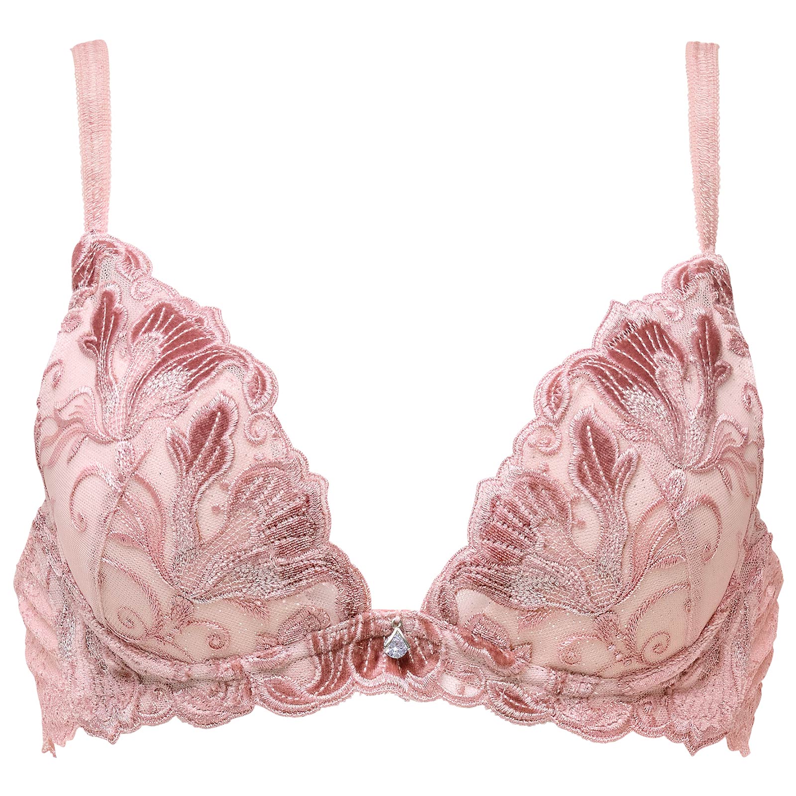 【Mivera&/みゆうプロデュース】Oriental Blossom Bra オリエンタルブロッサムブラ/PINK