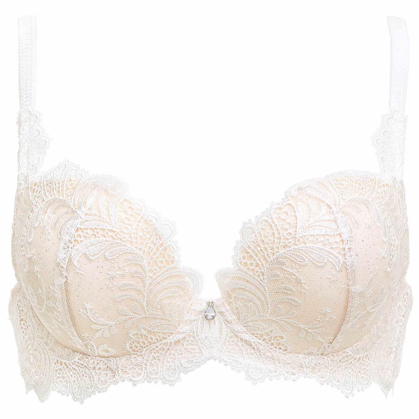 【Mivera&/みゆうプロデュース】Moonlight Serenade Bra ムーンライトセレナーデブラ/OFFWHITE