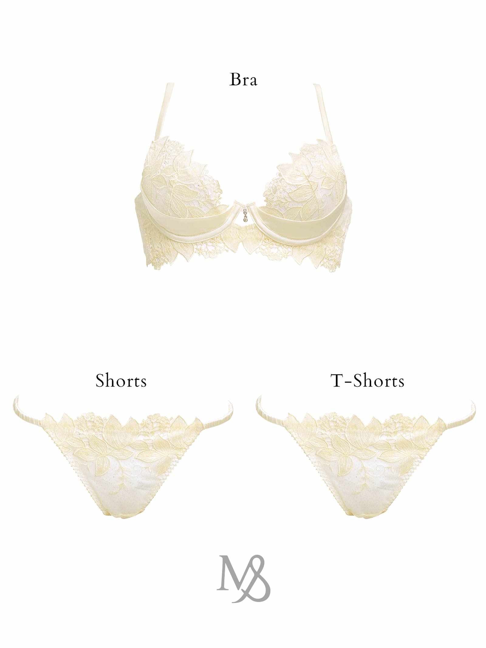 【Mivera&/みゆうプロデュース】Radiant Elf Bra レディアントエルフブラ/CREAM