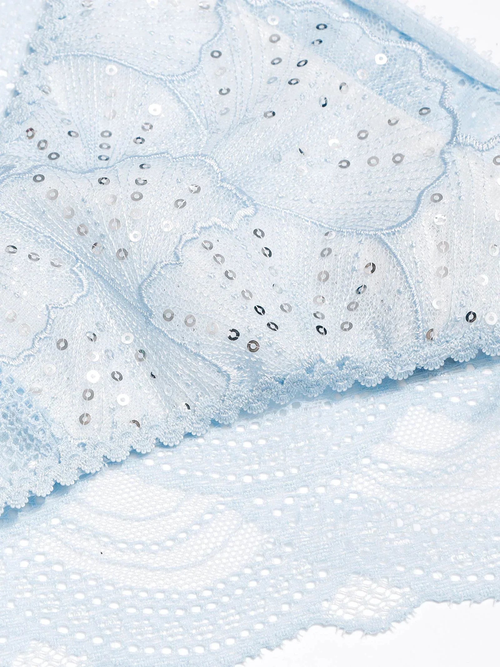 【Mivera&/みゆうプロデュース】Luminous Shell Line Shorts ルミナスシェルライン ショーツ