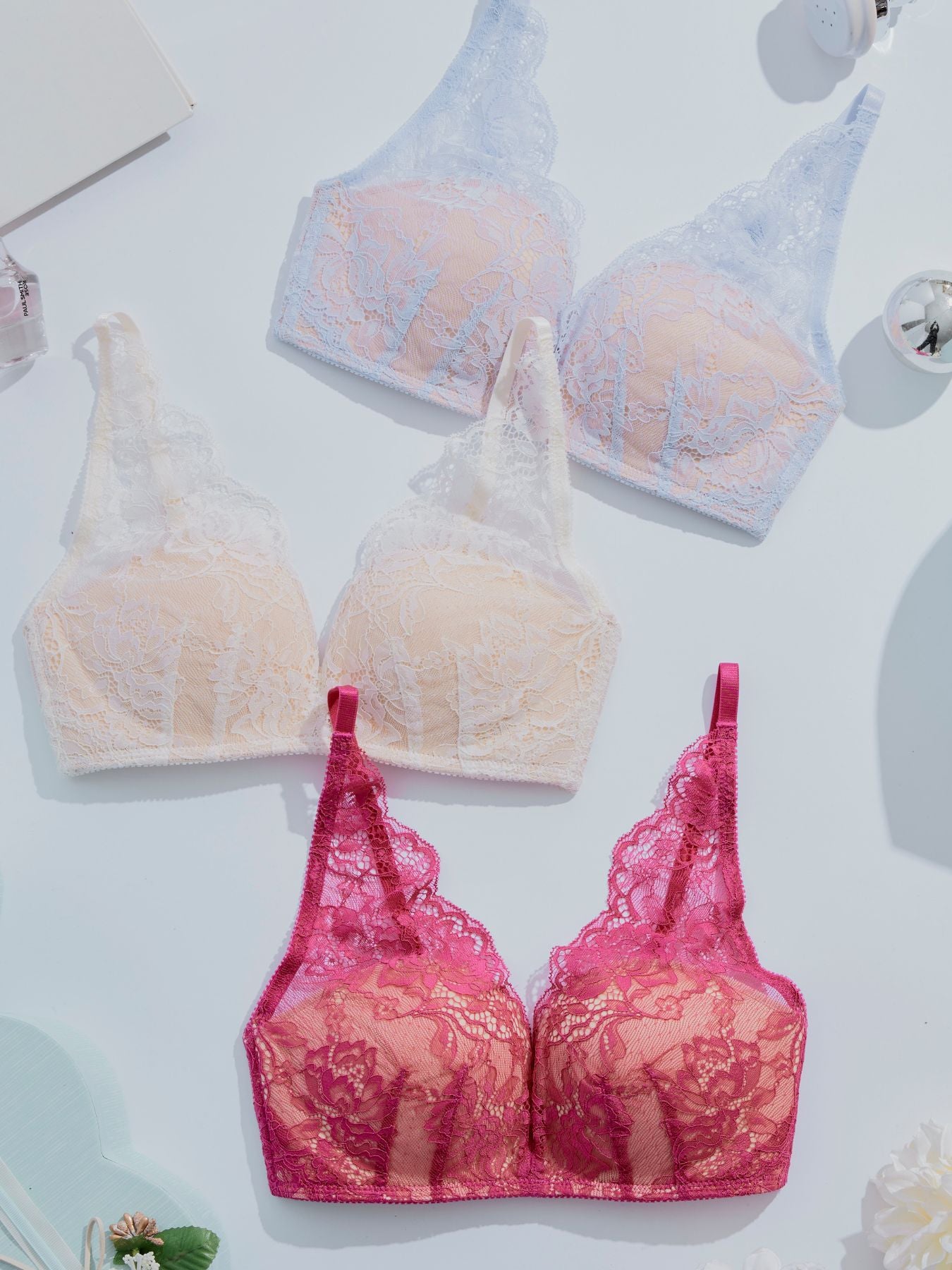 【Re;by Reinest】【A-Fサイズ】DIVA BRA series 24h Souffle Bra/24h スフレ単品ブラジャー