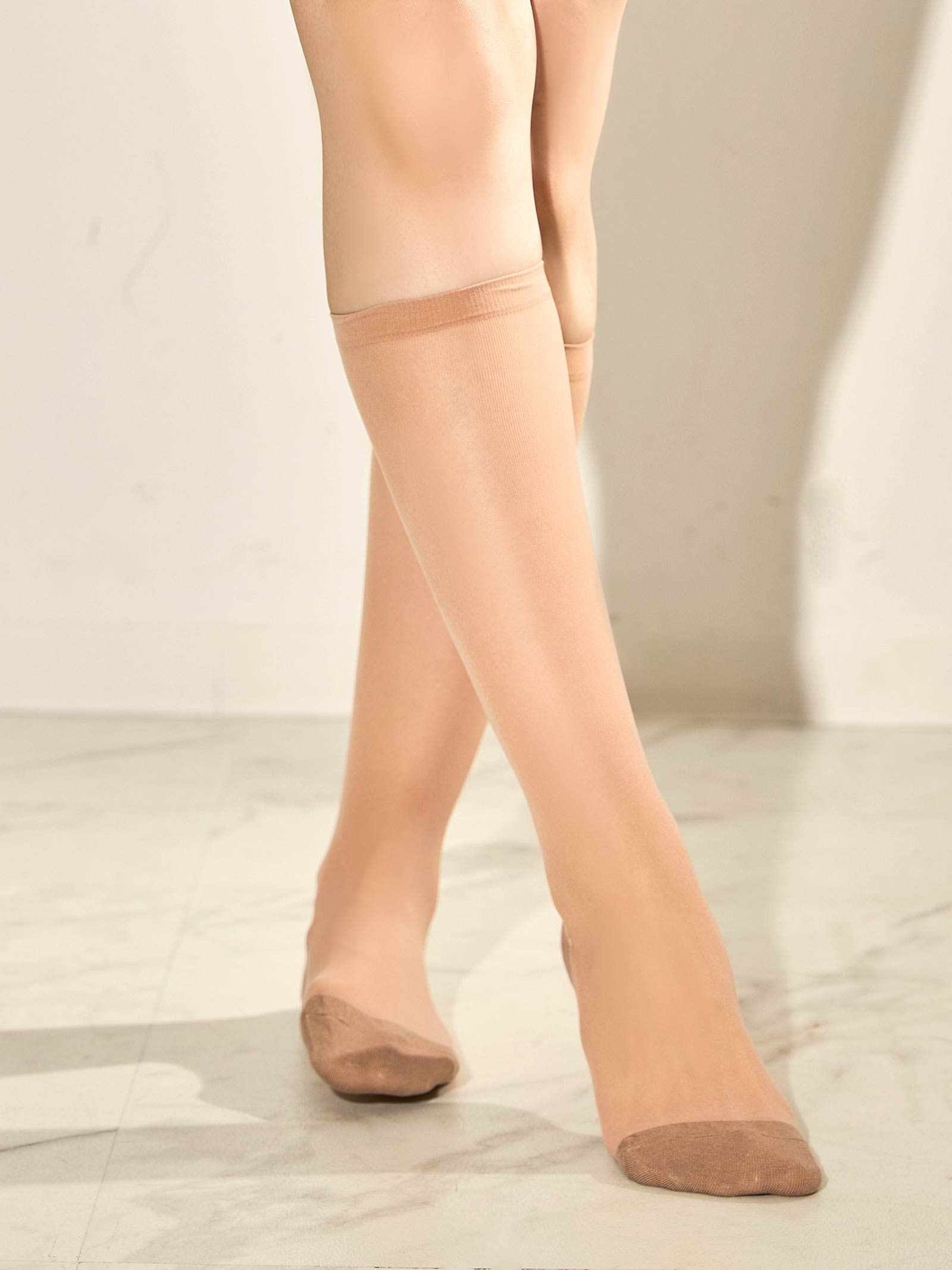 12/15新作!ストッキング風ハイソックス