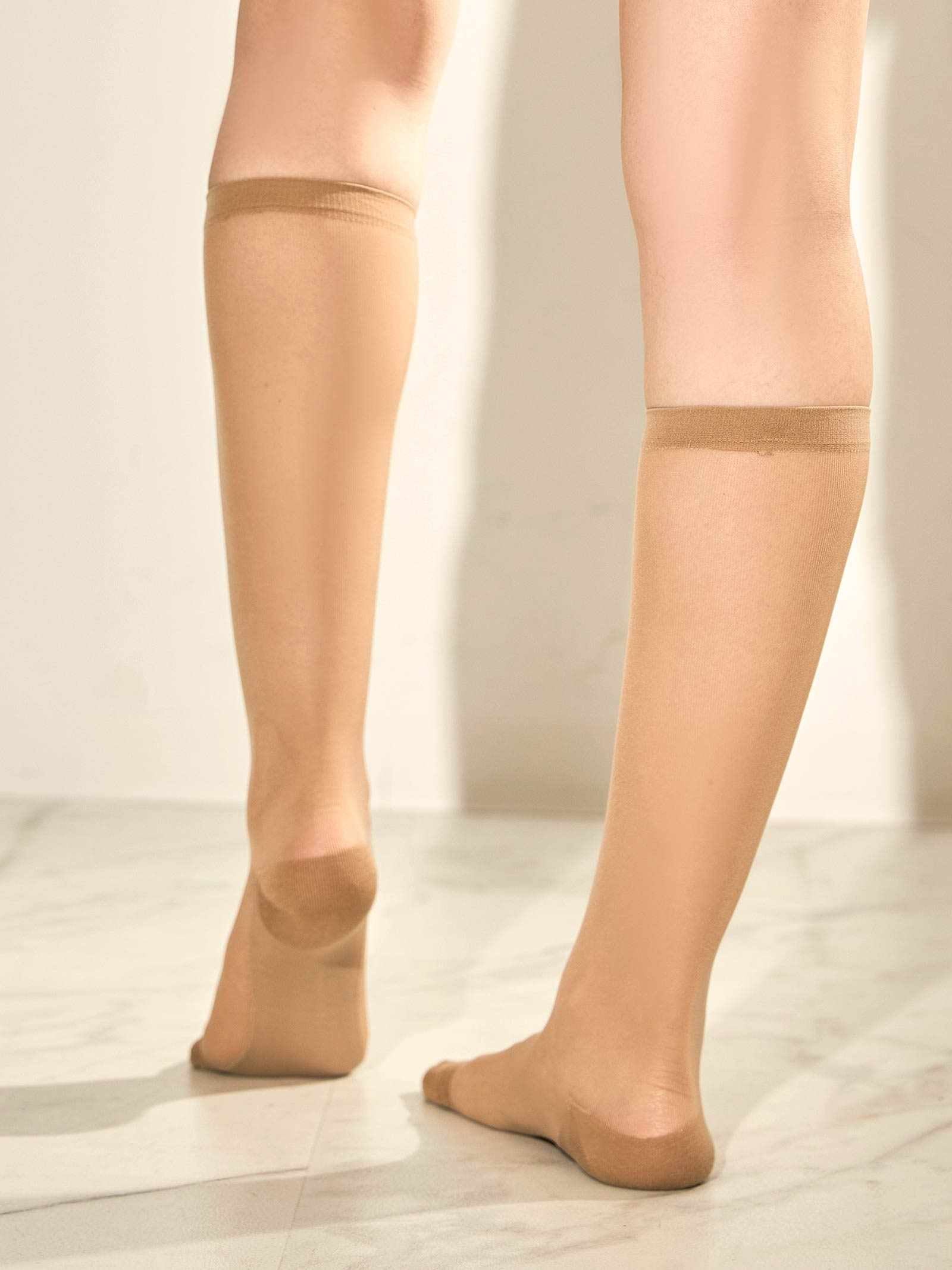 12/15新作!ストッキング風ハイソックス