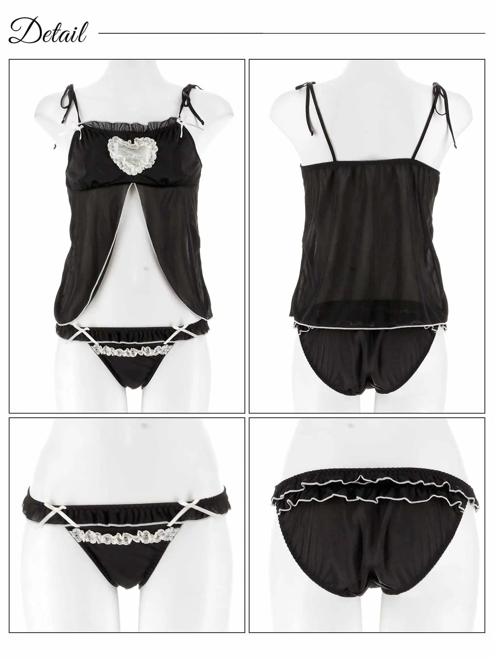 12/5新作!ラブリーカットフリルベビードール