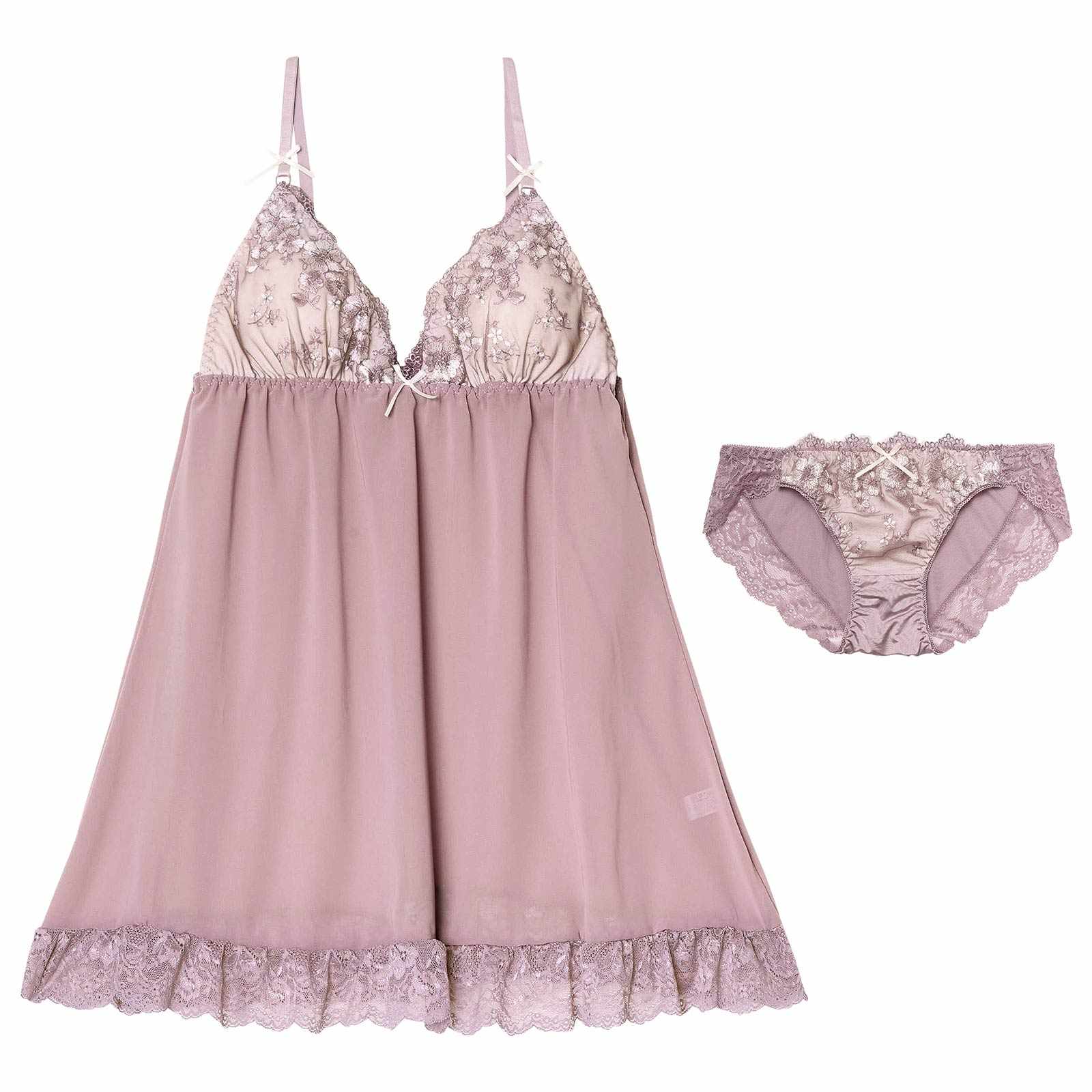 11/15再販!ダスティジュエルフラワーベビードール