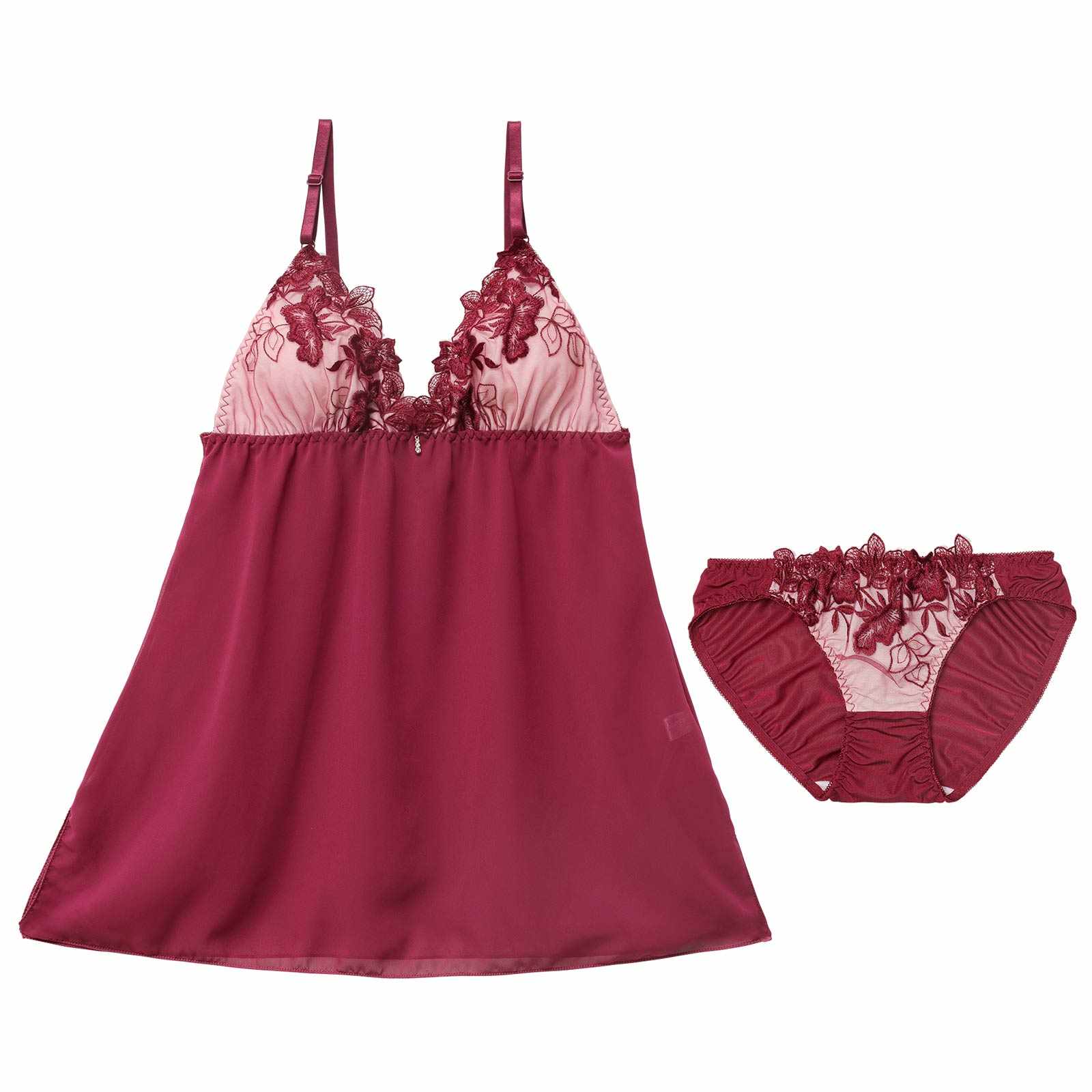 12/26新作!ノーブルボタニカルエンブロイダリーベビードール