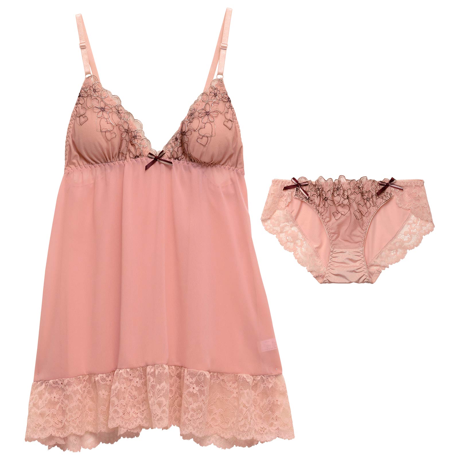 3/13新作!ガーリーハートフルールベビードール