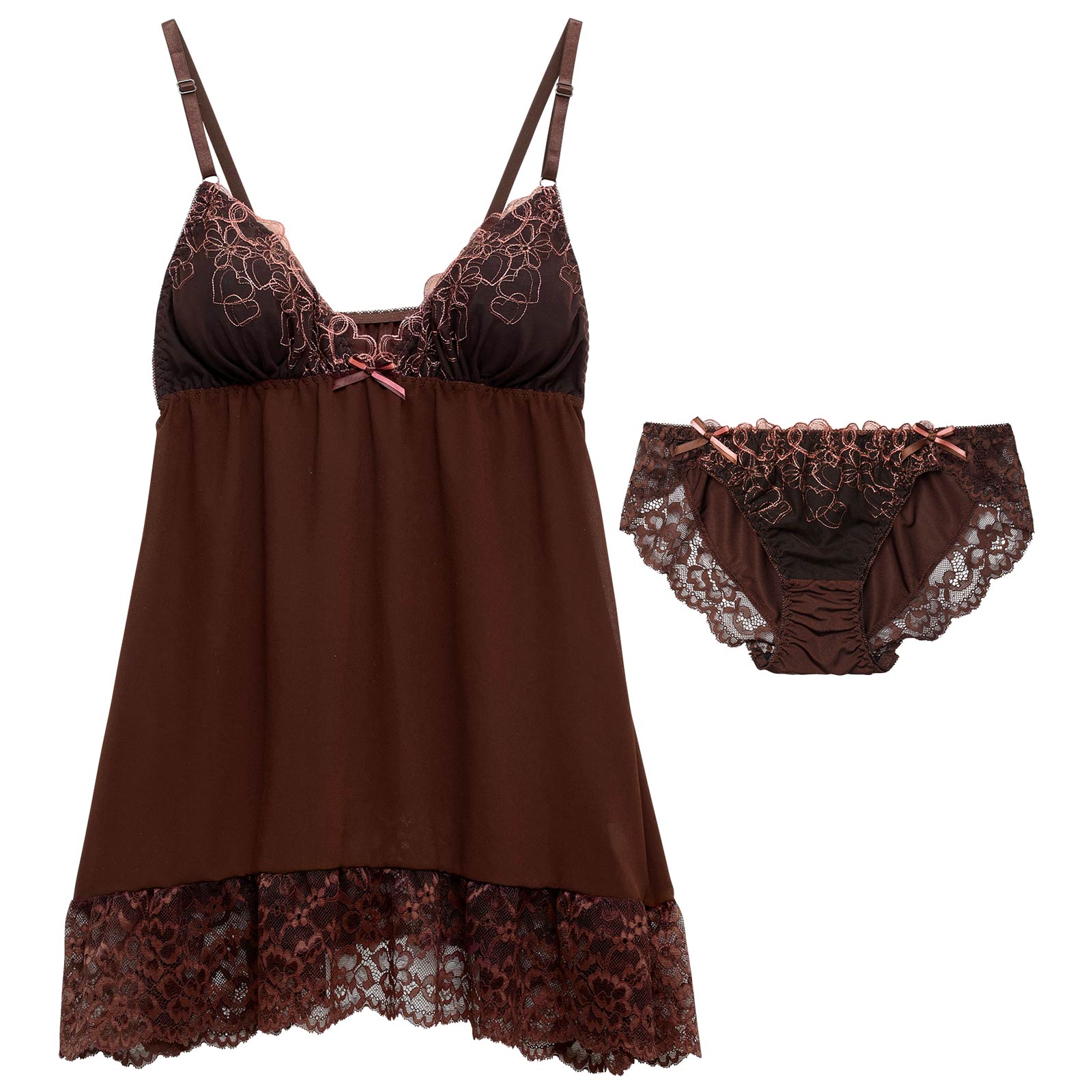 3/13新作!ガーリーハートフルールベビードール