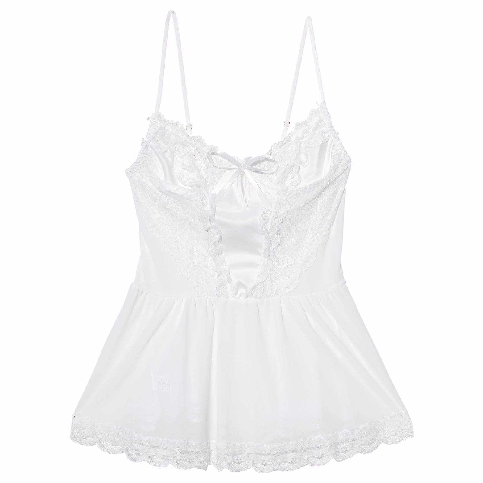 12/9再販!ブルームスカラップレースベビードール