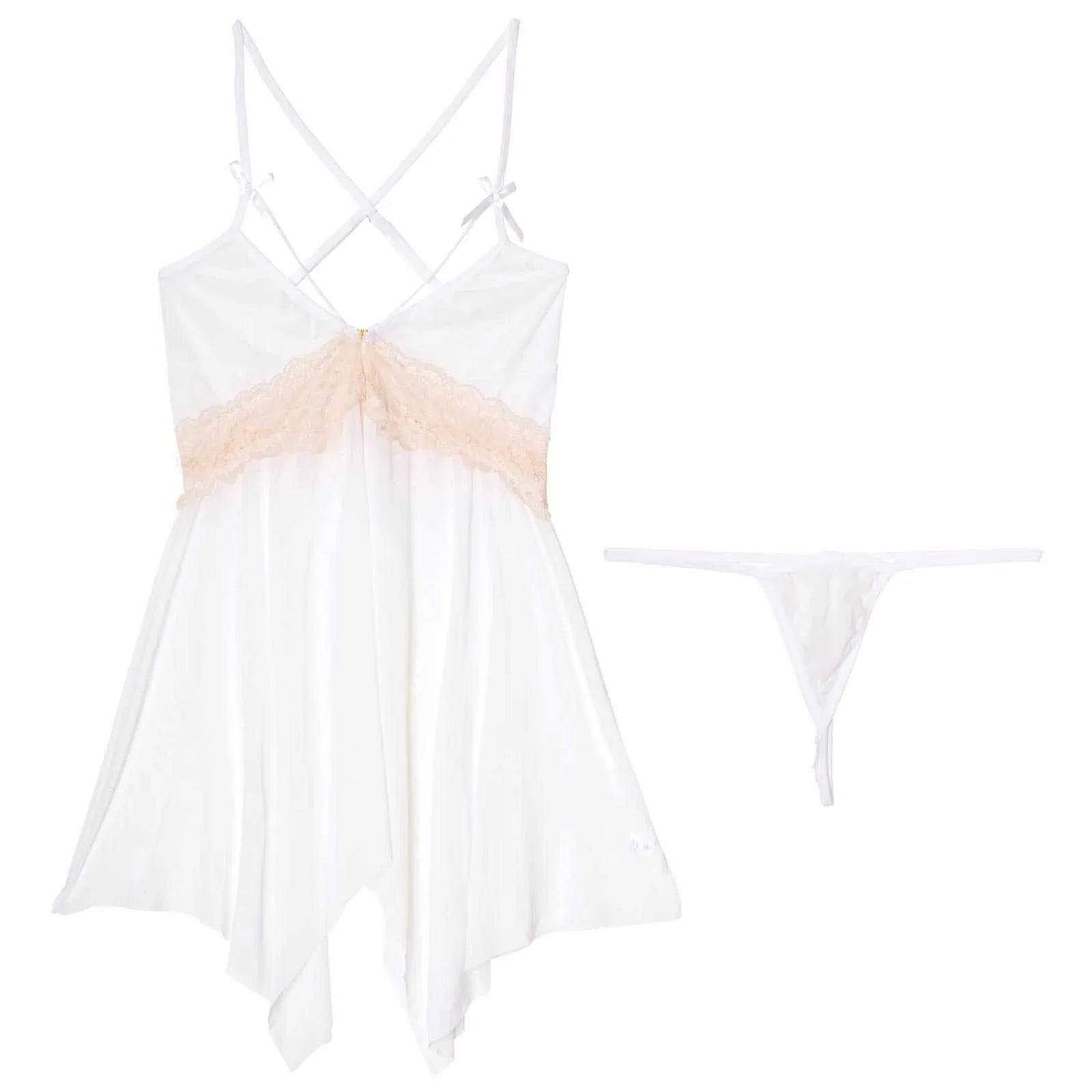 2/3再販!ファシネイトコードリボンベビードール - 【公式】247Lingerie
