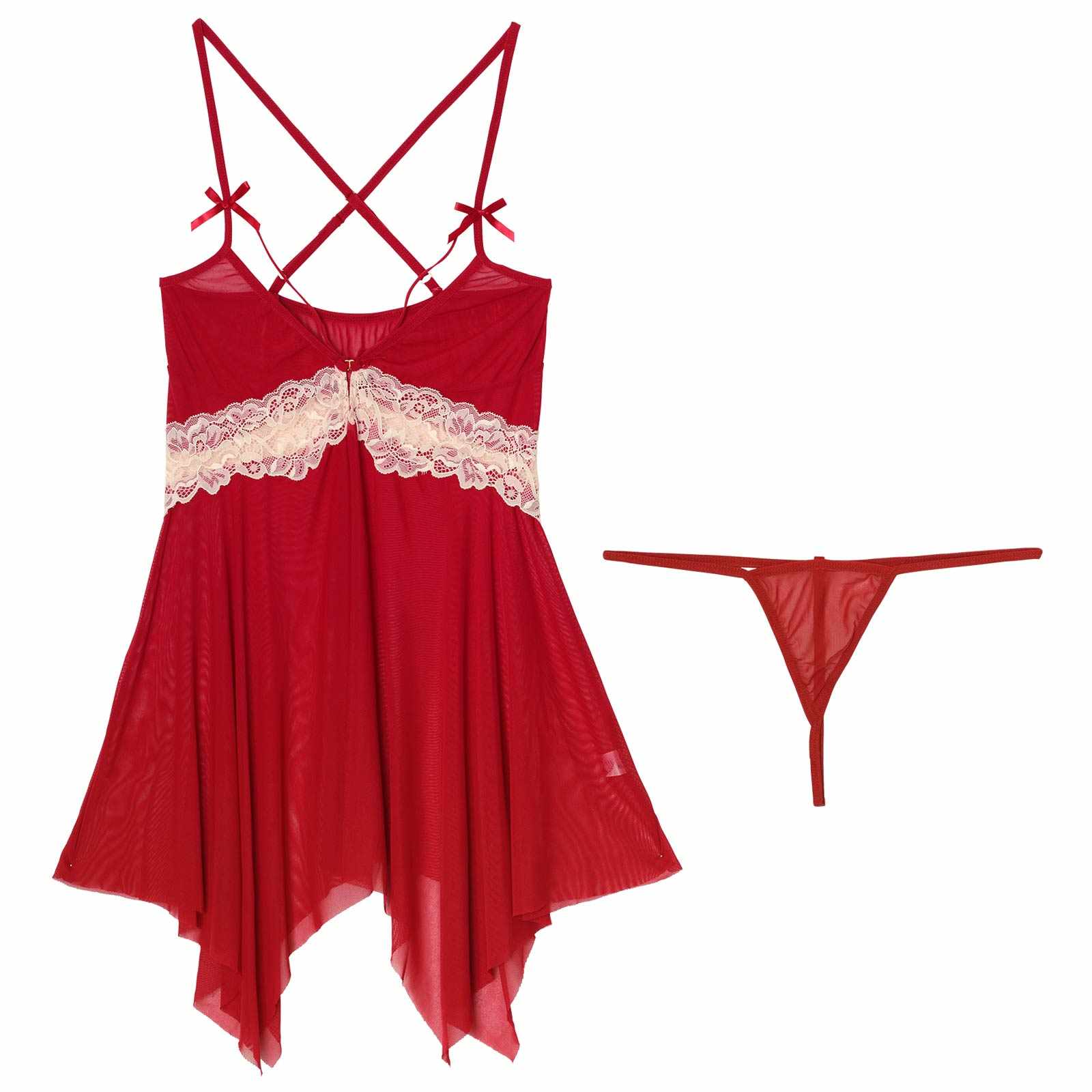 11/5再販!ファシネイトコードリボンベビードール