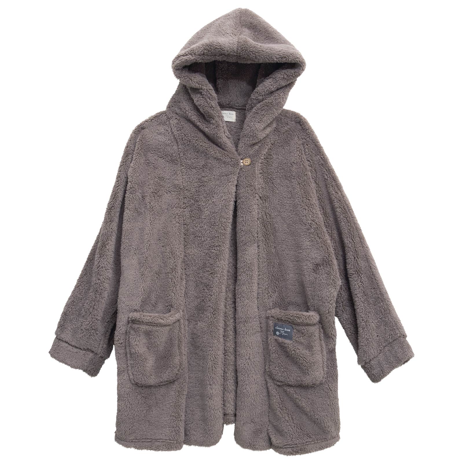 12/6再販!シープタッチフート付きガウンルームウェア