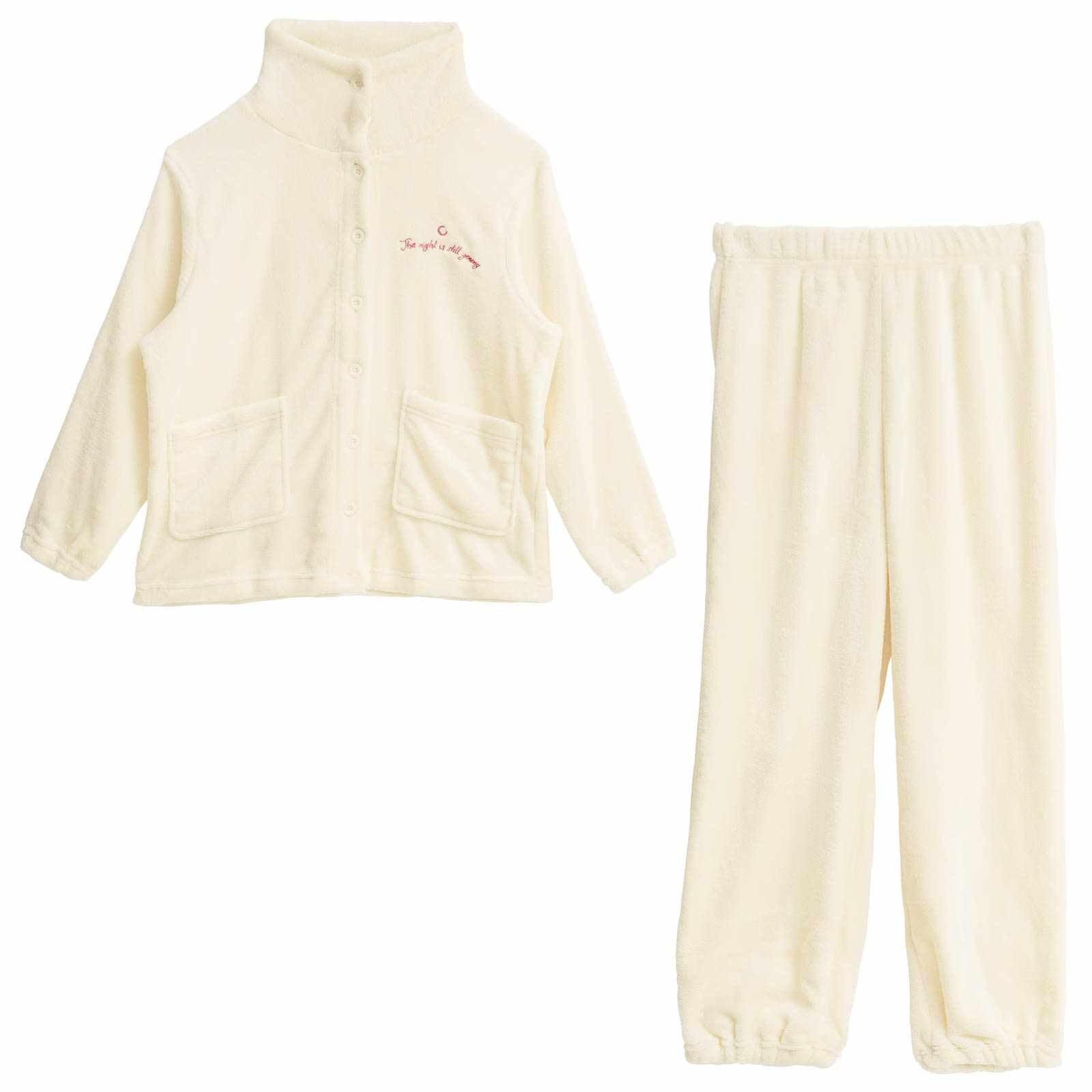 11/10新作!モコモコハイネックロゴトップス&パンツルームウェア