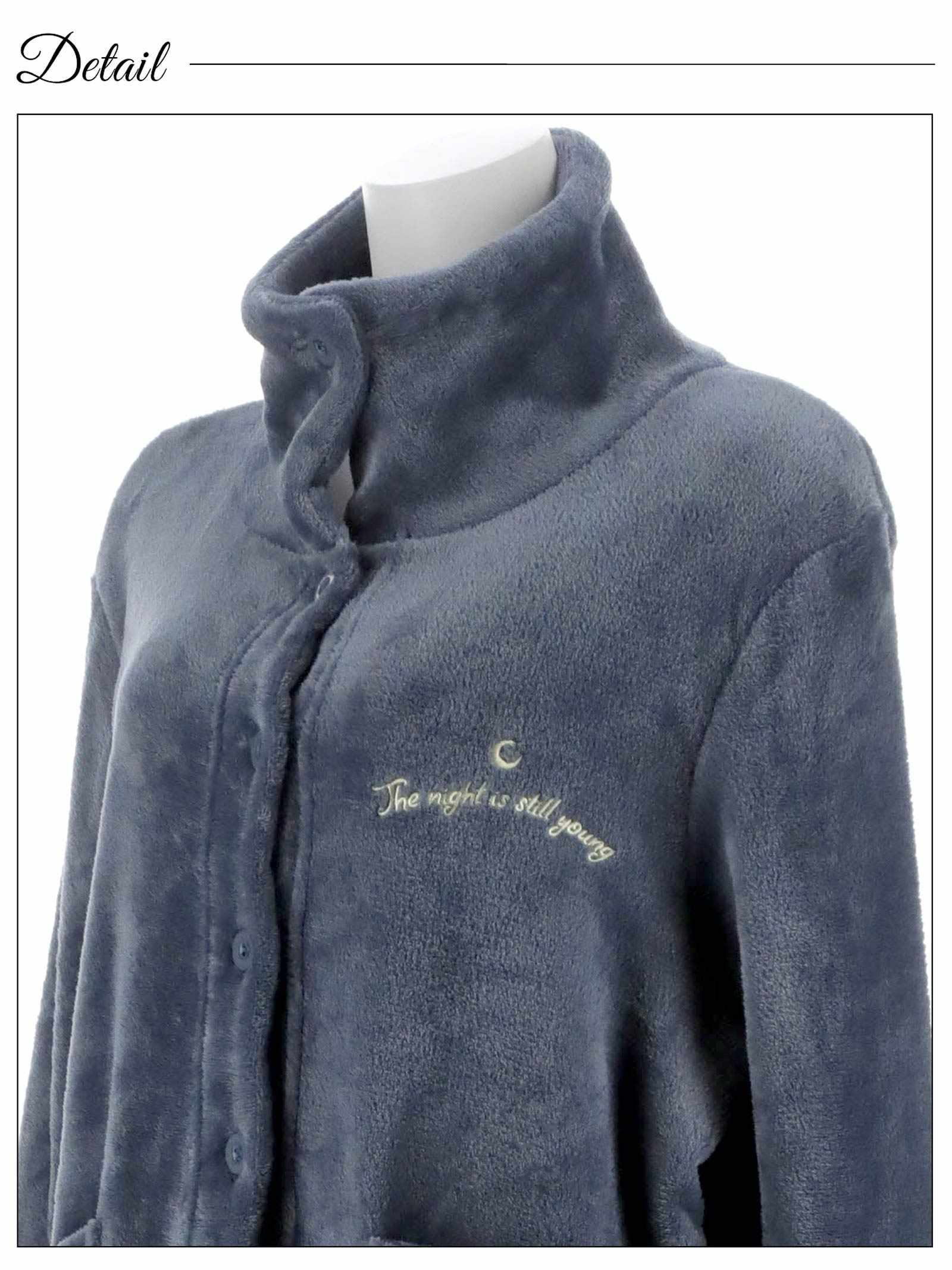 11/10新作!モコモコハイネックロゴトップス&パンツルームウェア