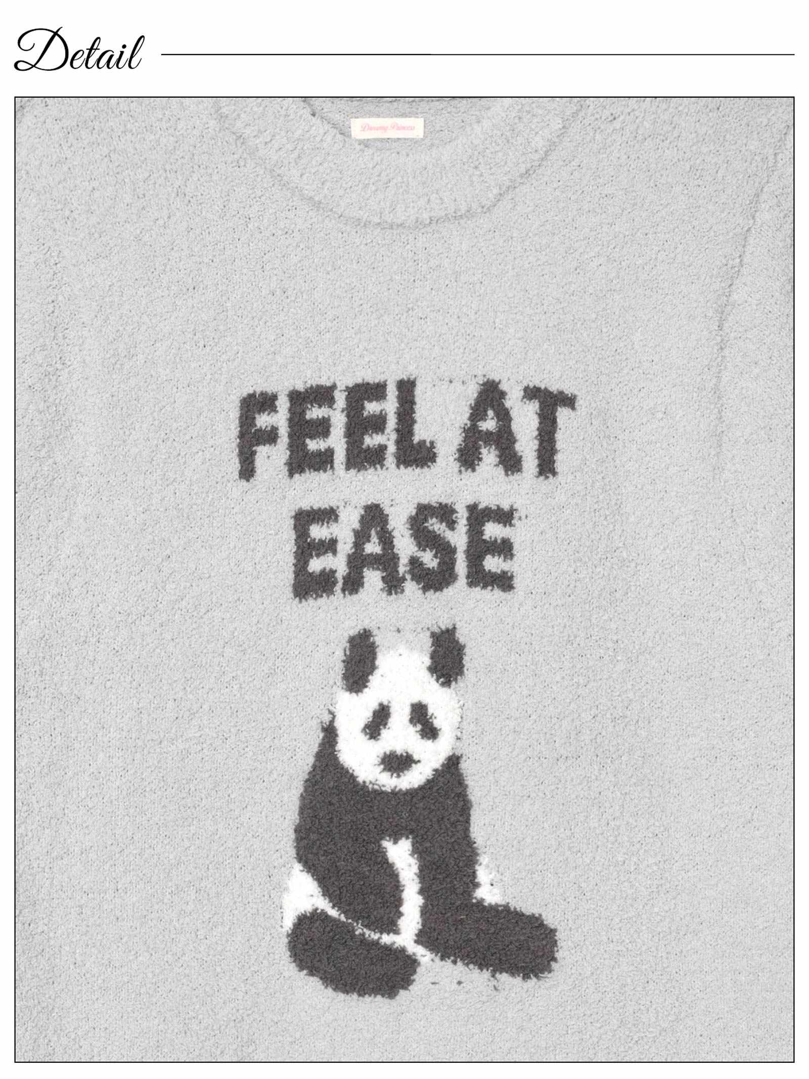 11/24新作!スウィートモールニットワンピースルームウェア