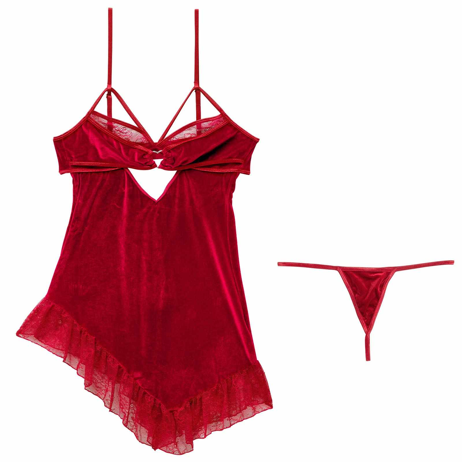 12/12新作!フロントハートアシメベビードール