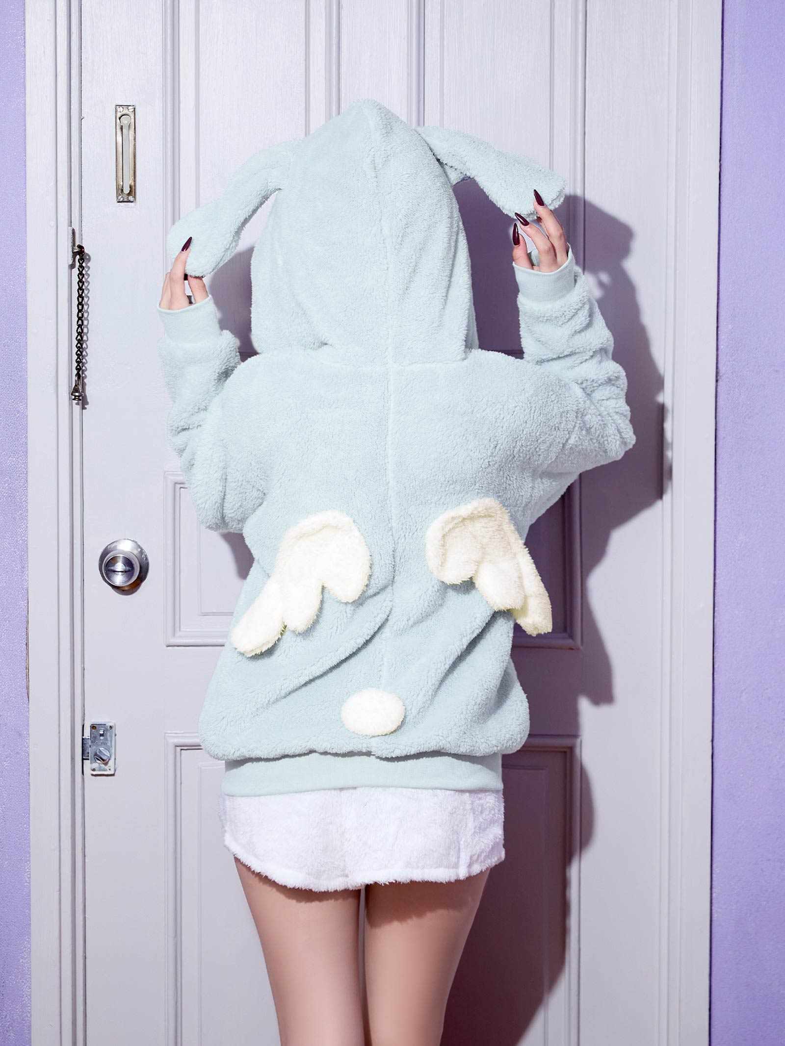 11/26新作!キュートエンジェル&デビルパーカールームウェア