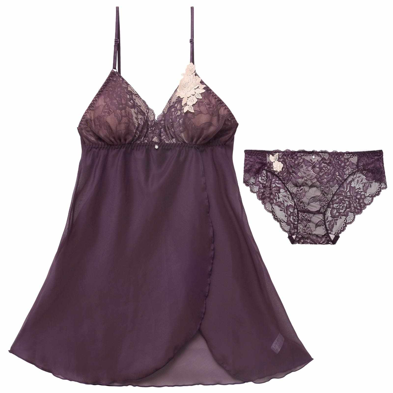 12/10新作!クラシックレーシィローズベビードール