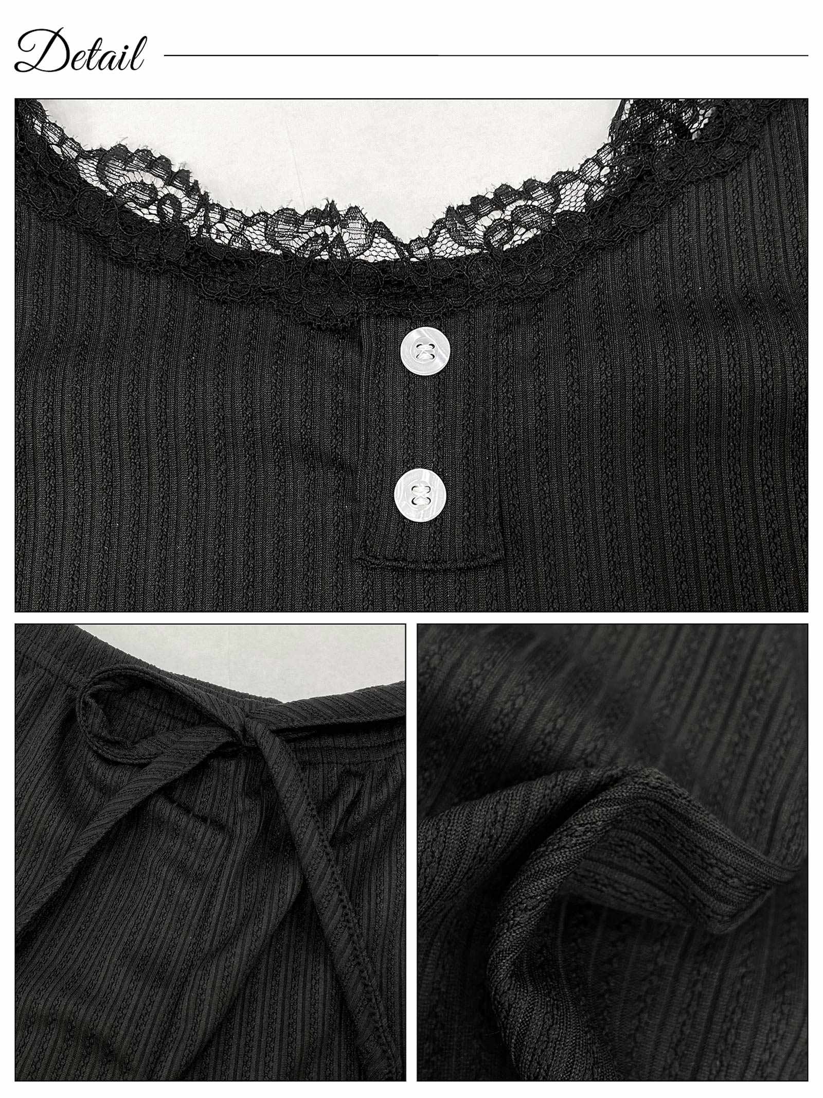 4/25新作!フロントボタンレースキャミ&ショートパンツルームウェア