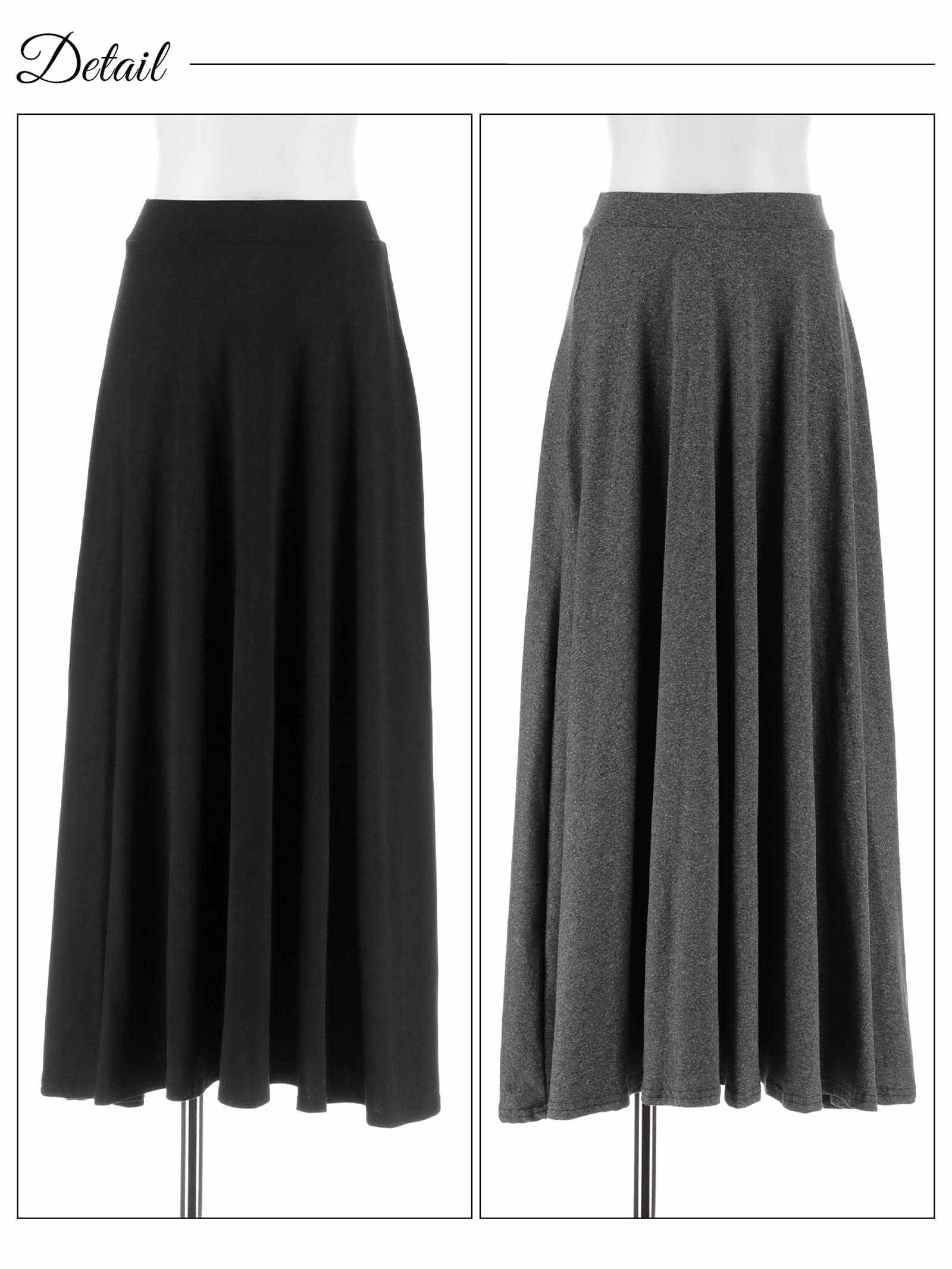 6/16新作!クロップド半袖トップス&フレアロングスカートセットアップ