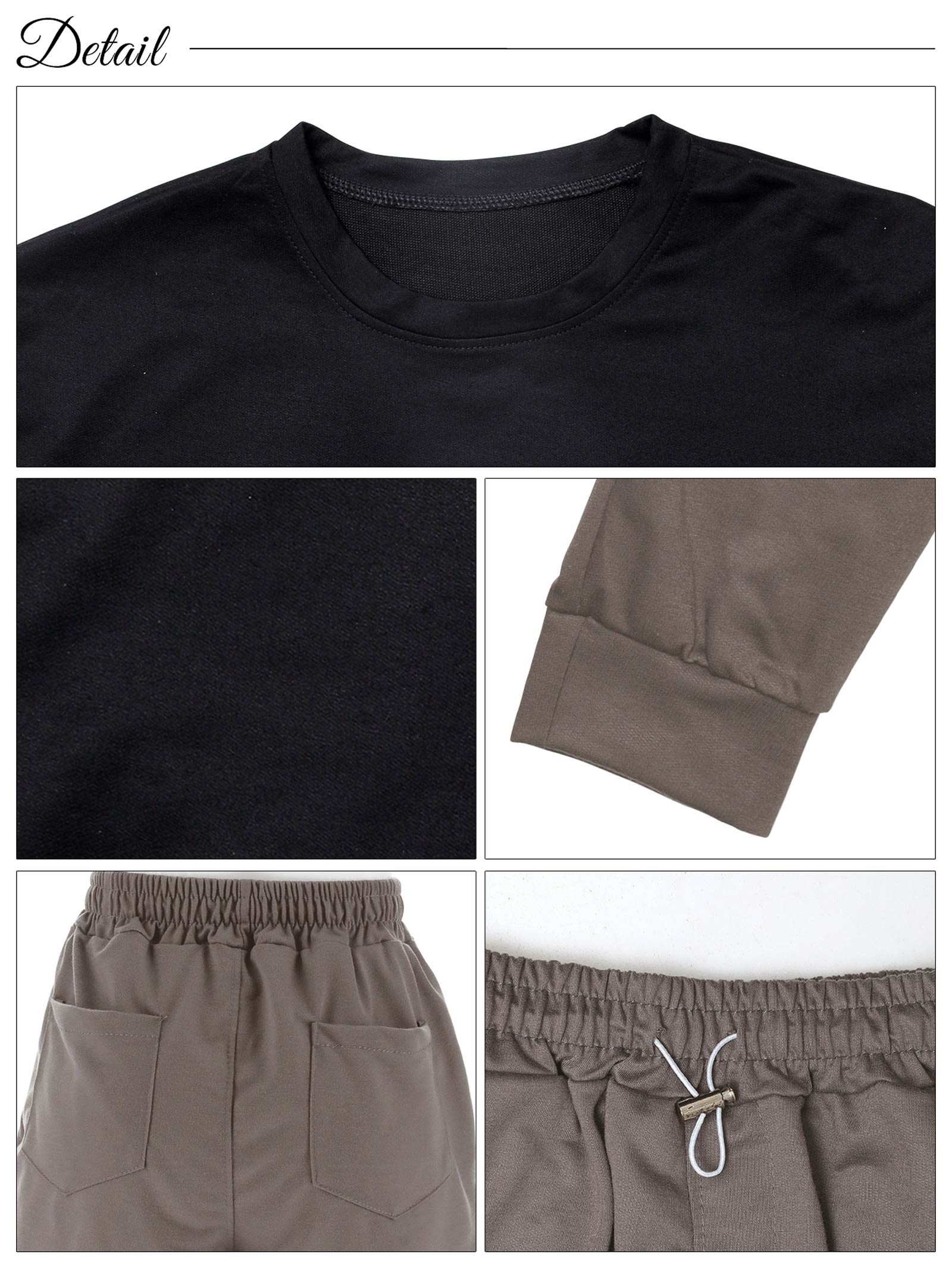 9/17新作!クロップド丈スウェットトップス&ショートパンツルームウェア