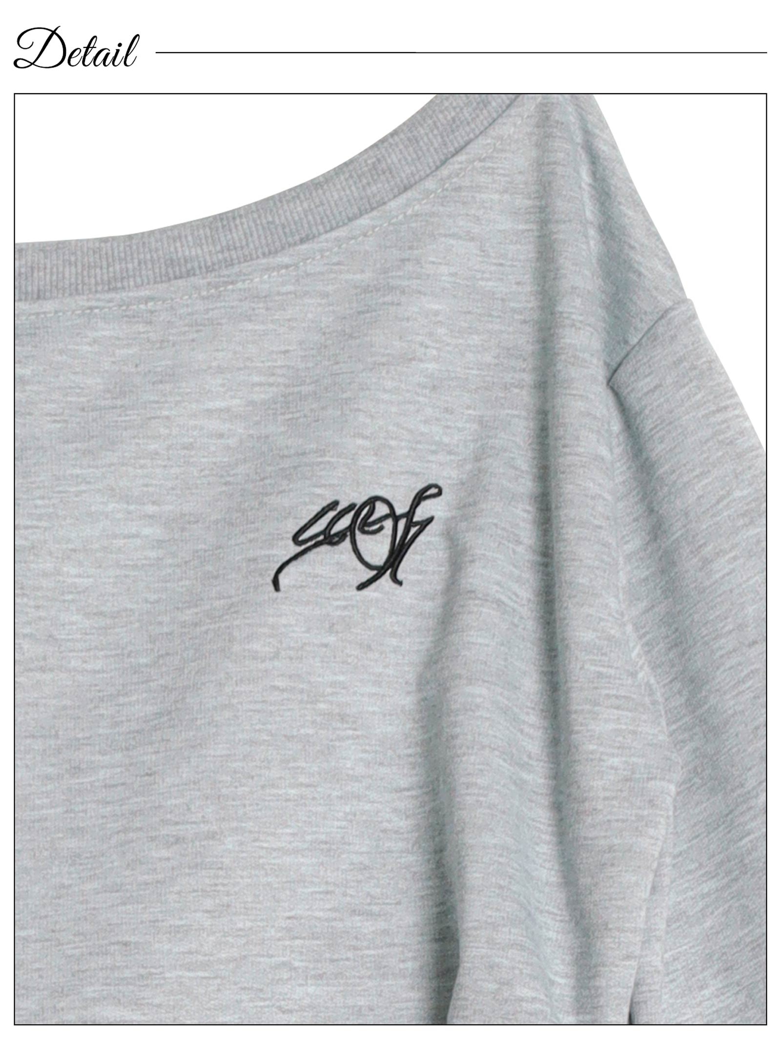 10/20新作!ルーズオフショルダートップス&ワイドパンツルームウェア