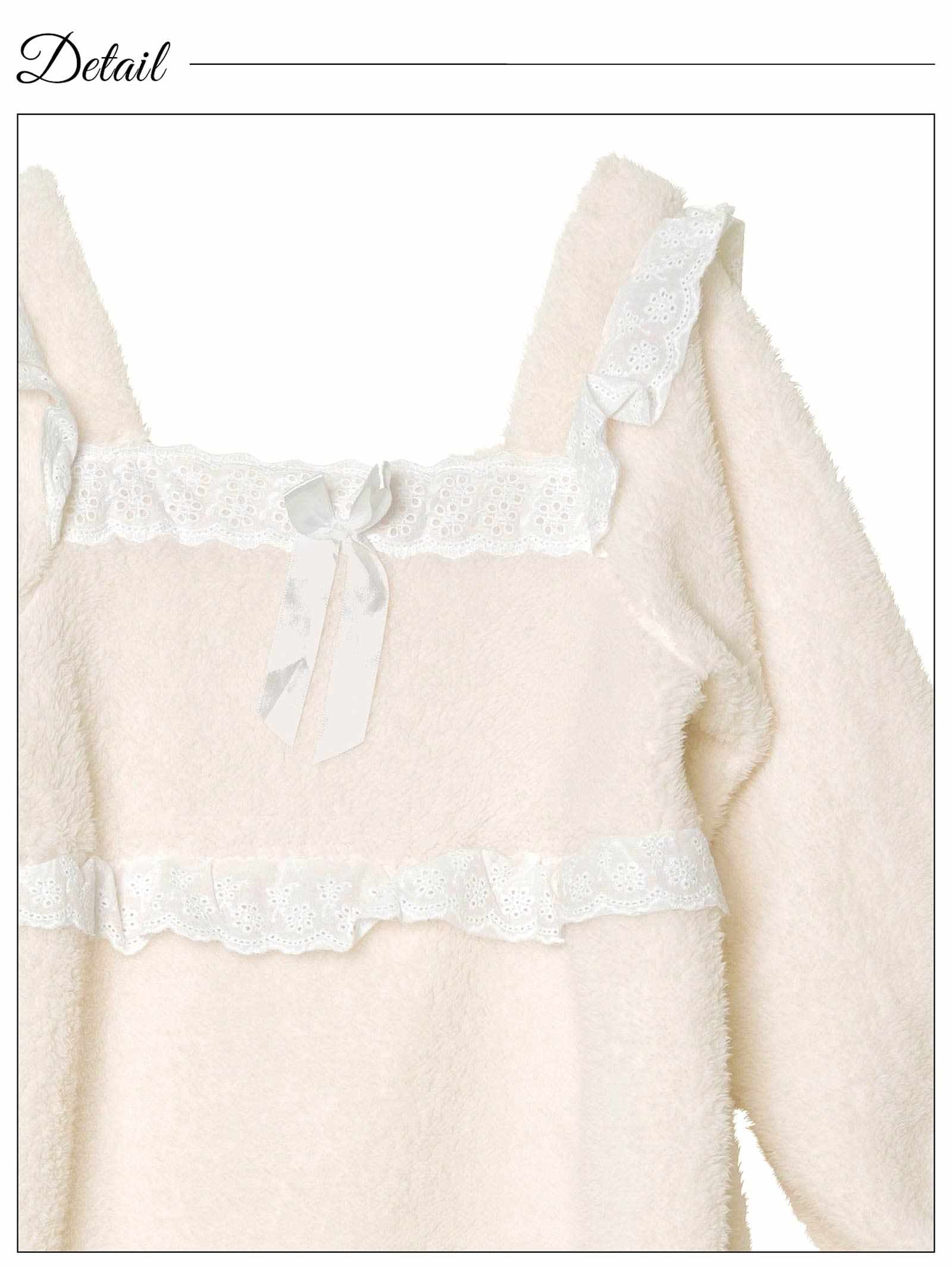 12/5新作!もこもこドリーミーワンピースルームウェア