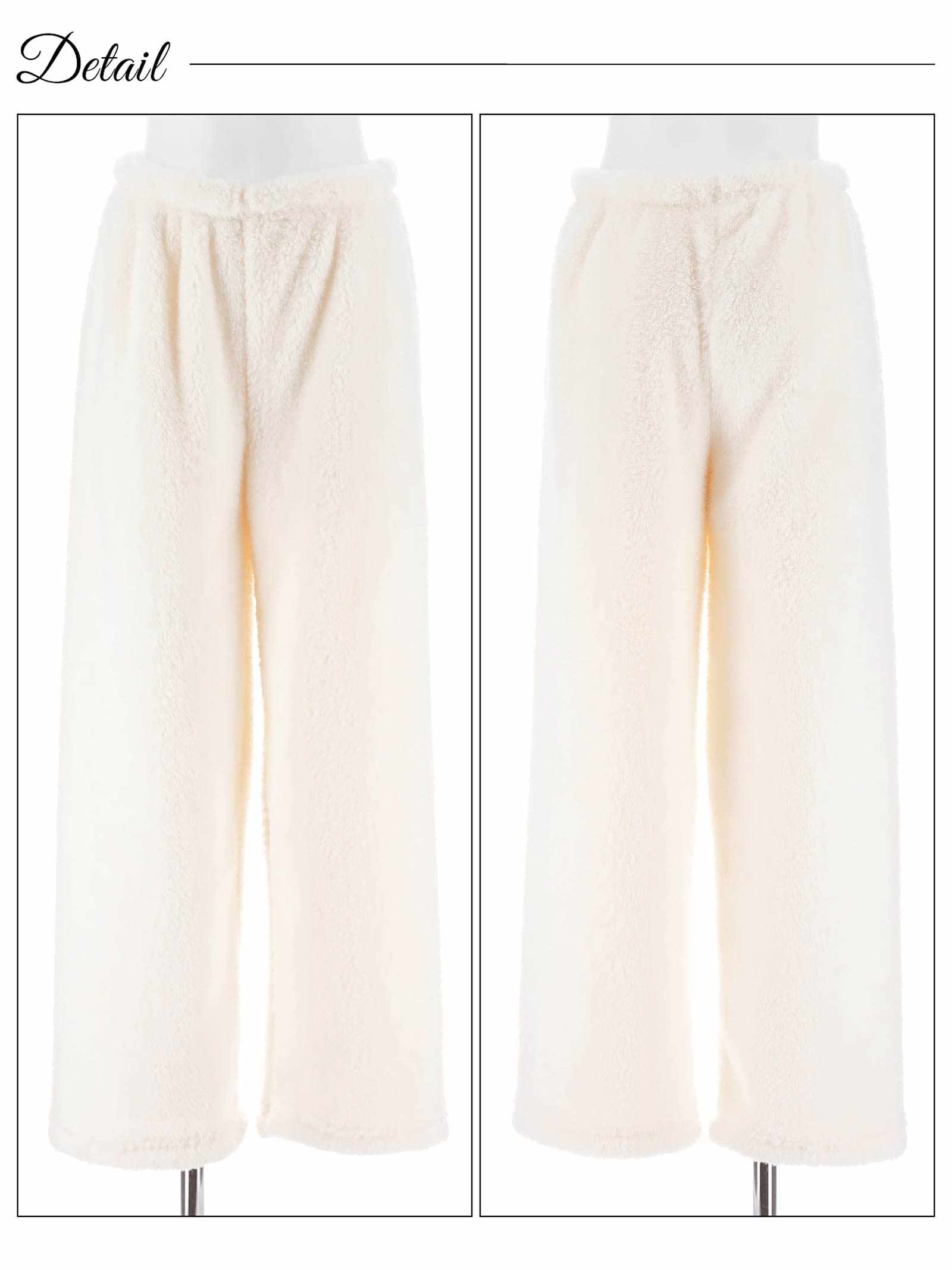 12/12新作!ボアセットアップルームウェア