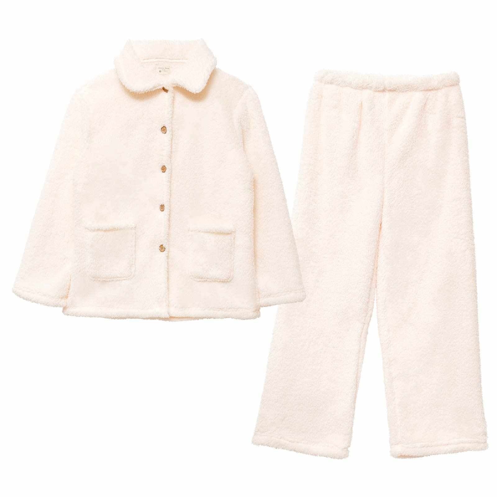 12/12新作!ボアセットアップルームウェア