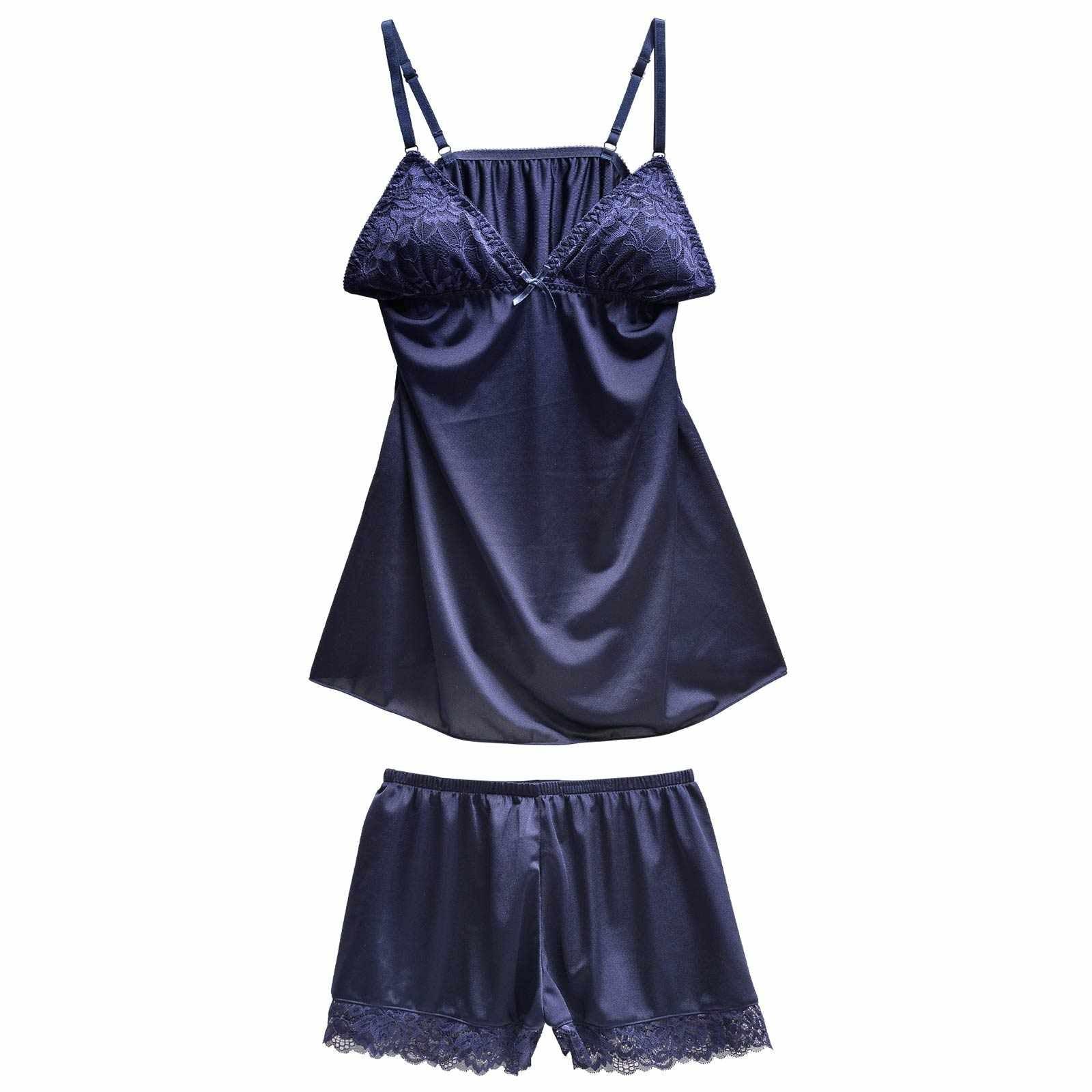 2/11再販!ディープカラーサテンベビードール&タップパンツ - 【公式】247Lingerie