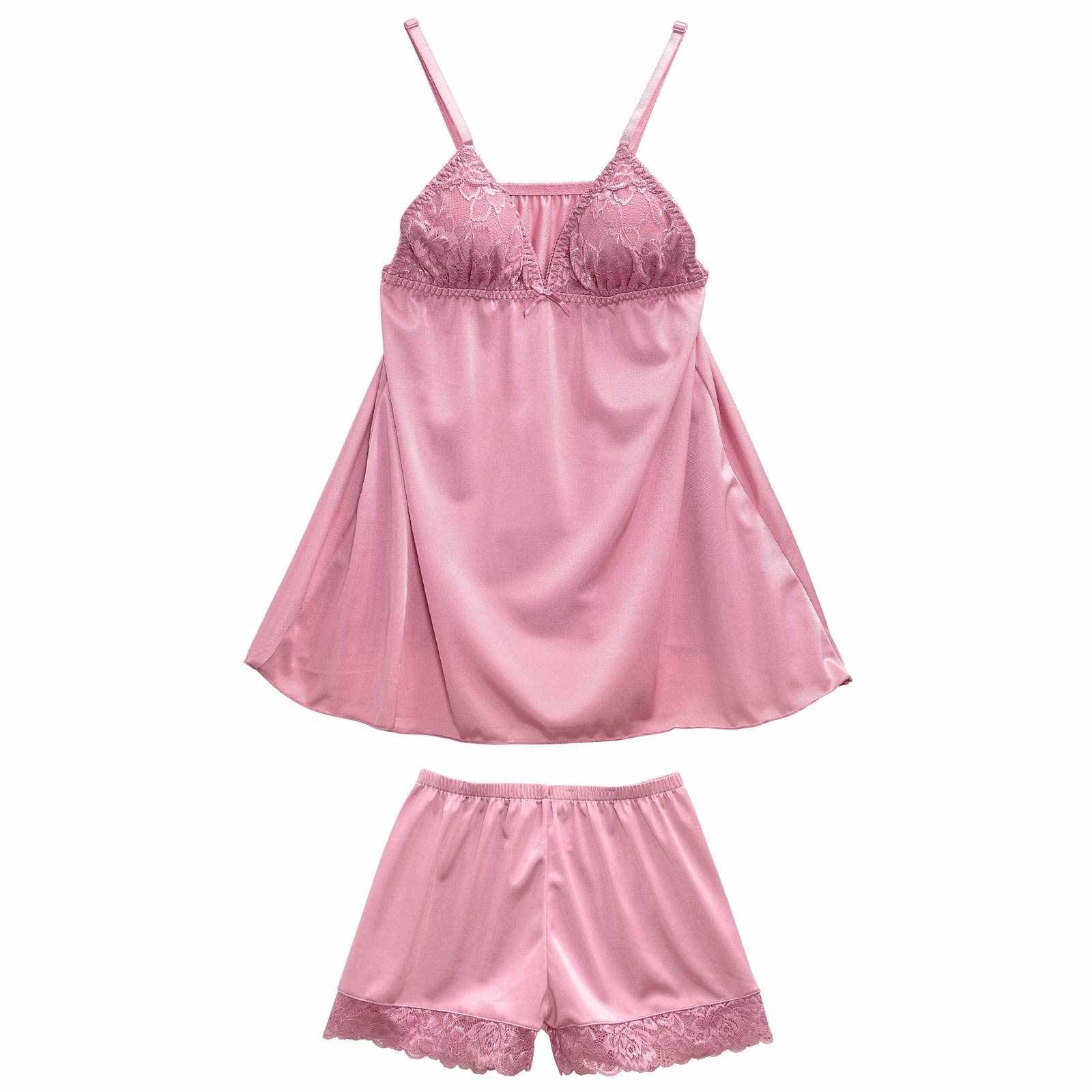 2/11再販!ディープカラーサテンベビードール&タップパンツ - 【公式】247Lingerie