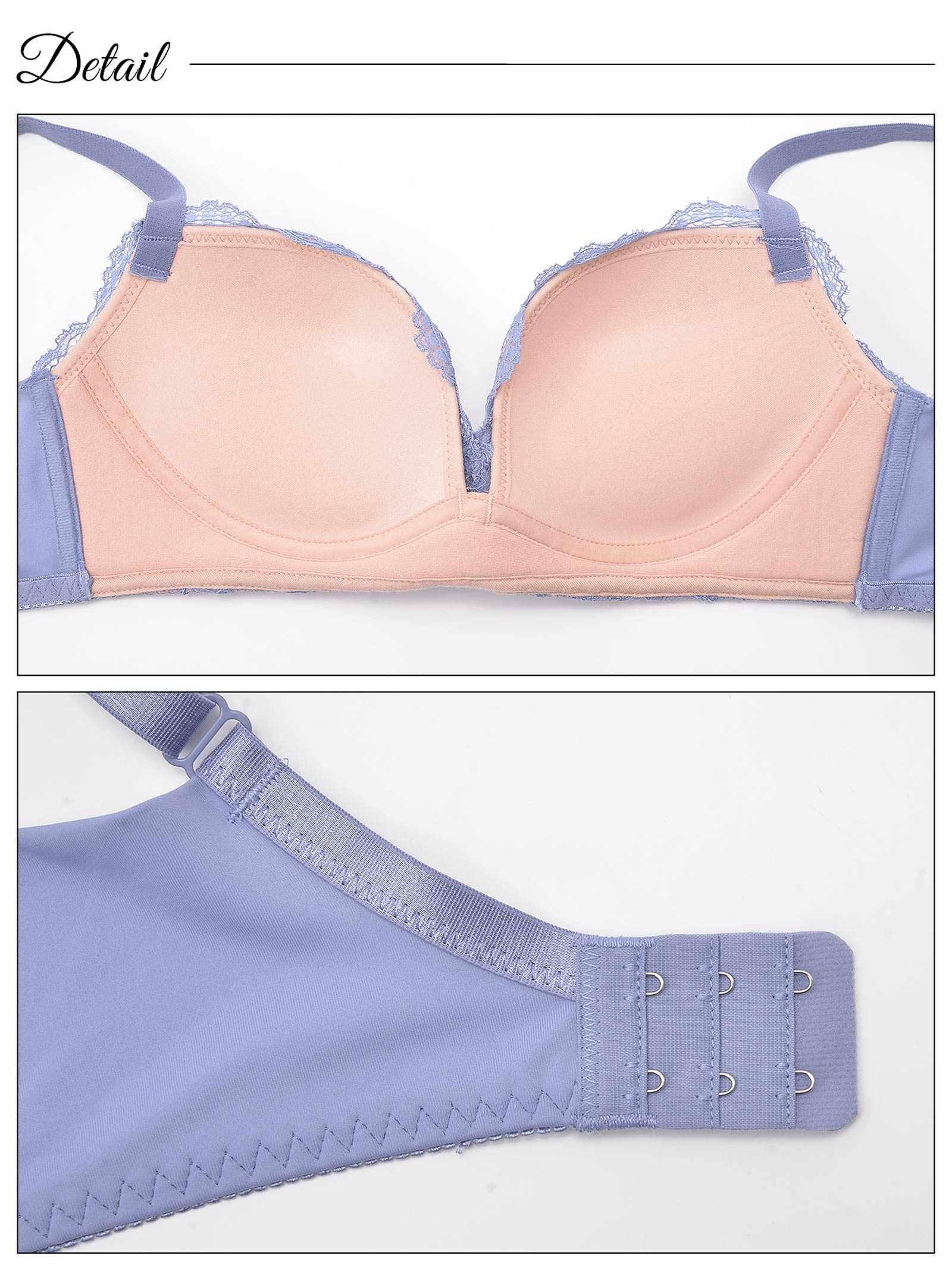 エフォートレスヌーディ育乳脇高ブラジャー&フルバックショーツ - 【公式】247Lingerie