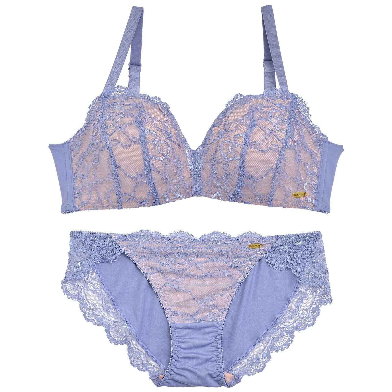 エフォートレスヌーディ育乳脇高ブラジャー&フルバックショーツ - 【公式】247Lingerie