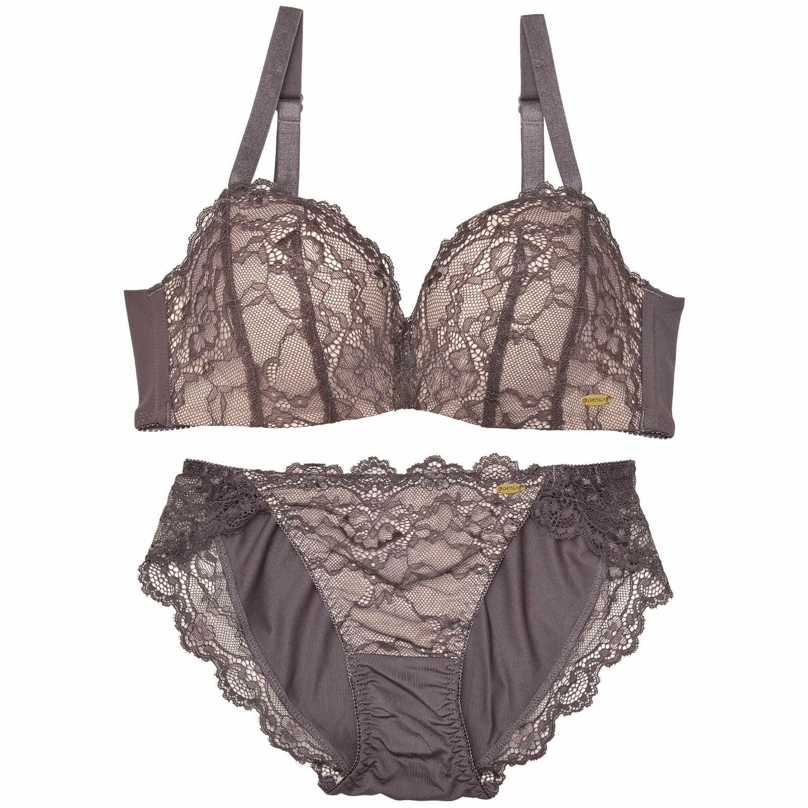 エフォートレスヌーディ育乳脇高ブラジャー&フルバックショーツ - 【公式】247Lingerie