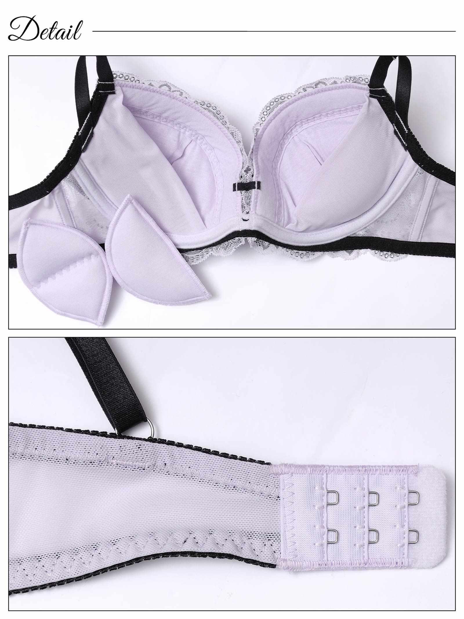 ロマネスクリボンコードブラジャー&フルバックショーツ - 【公式】247Lingerie