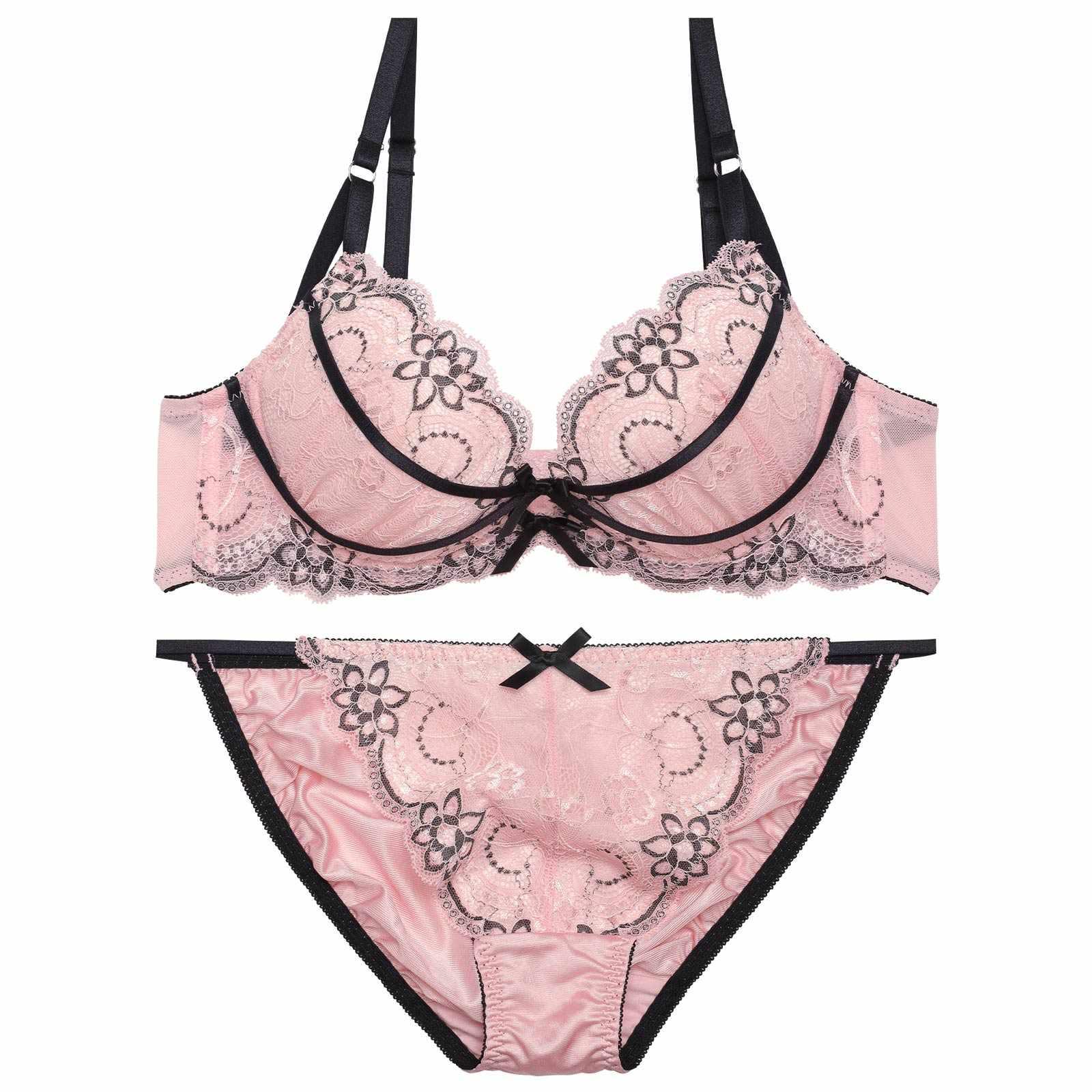 ロマネスクリボンコードブラジャー&フルバックショーツ - 【公式】247Lingerie