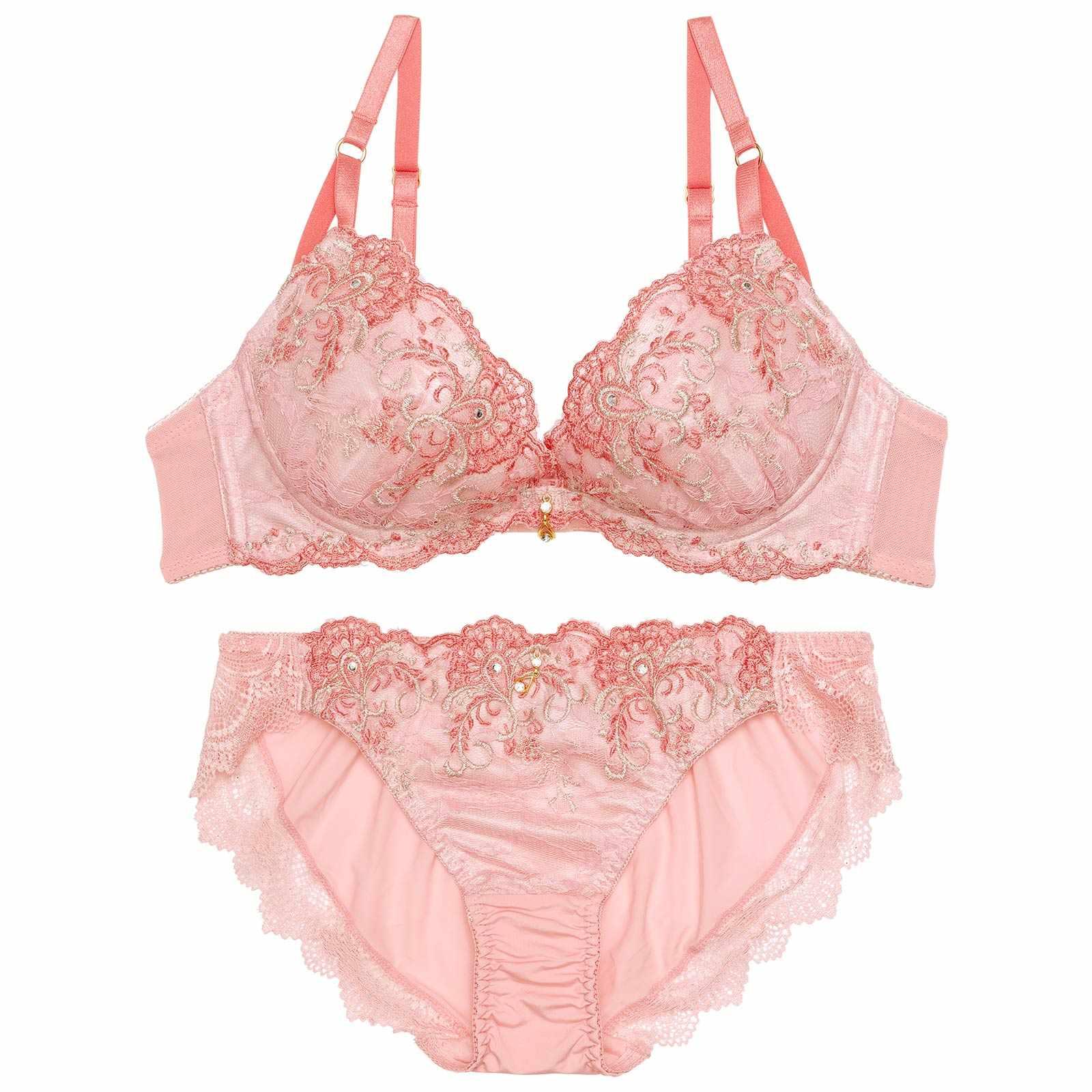 ダマスクレディフラワーブラジャー&フルバックショーツ - 【公式】247Lingerie