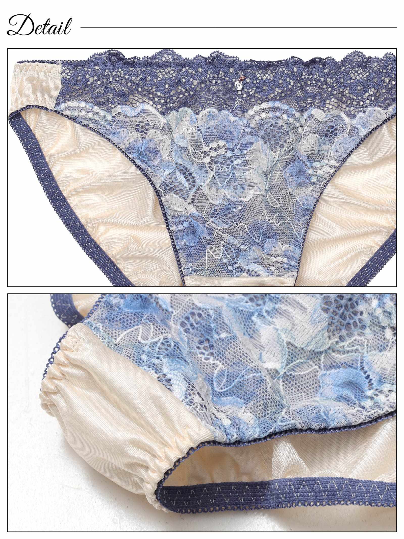 4/30新作!ユーフォリアブルームレースブラジャー&フルバックショーツ