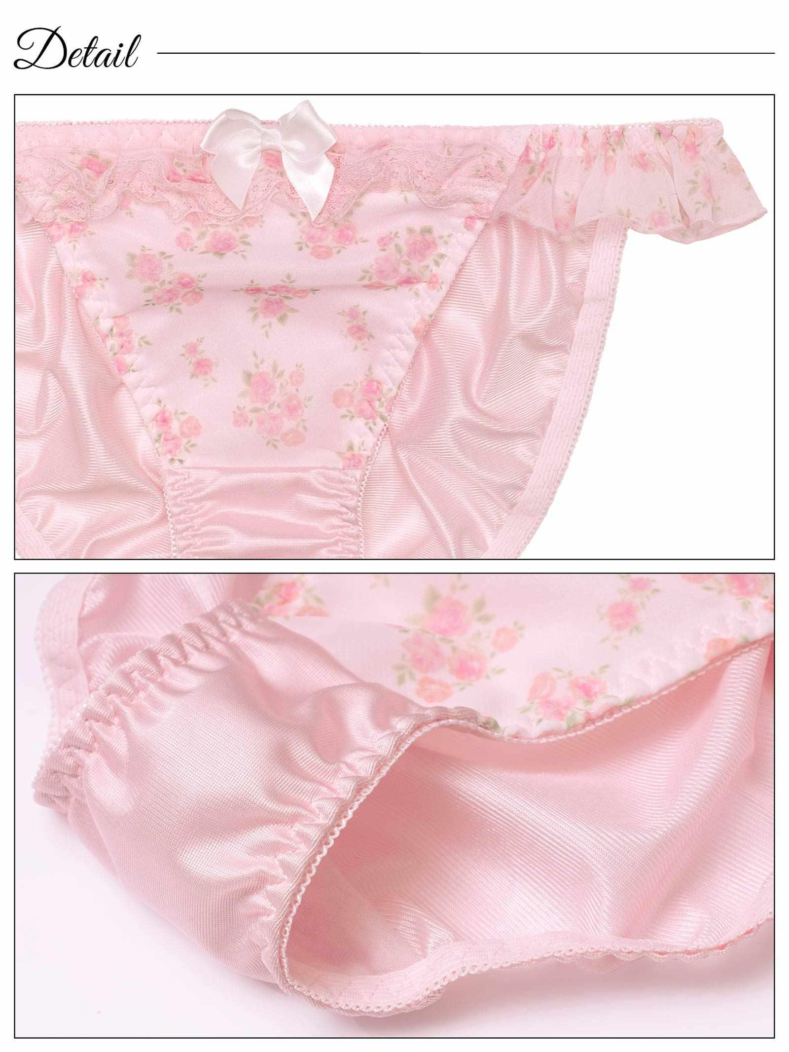 ドーリープティローズブラジャー&フルバックショーツ - 【公式】247Lingerie