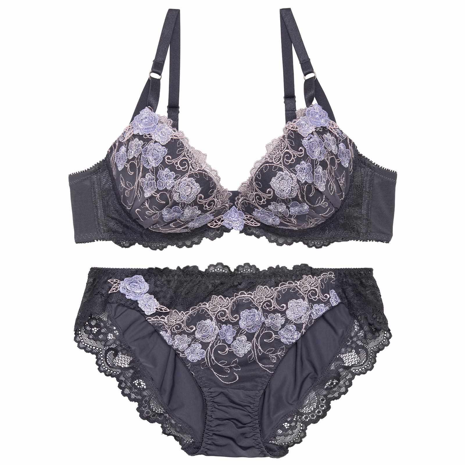 グロリアスローズブーケブラジャー&フルバックショーツ - 【公式】247Lingerie
