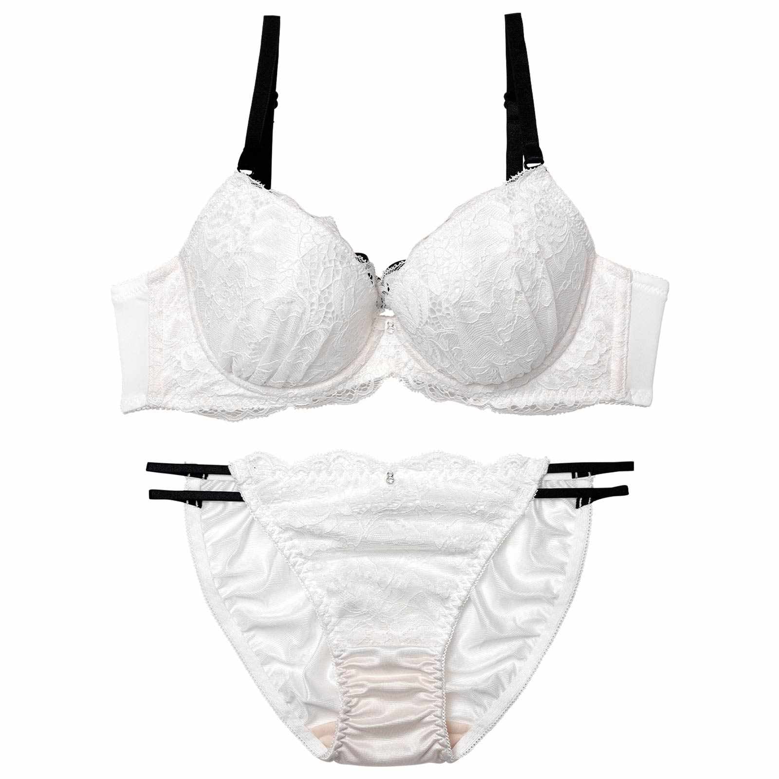 1/30新作!ブロッサムレーシィコードブラジャー&フルバックショーツ