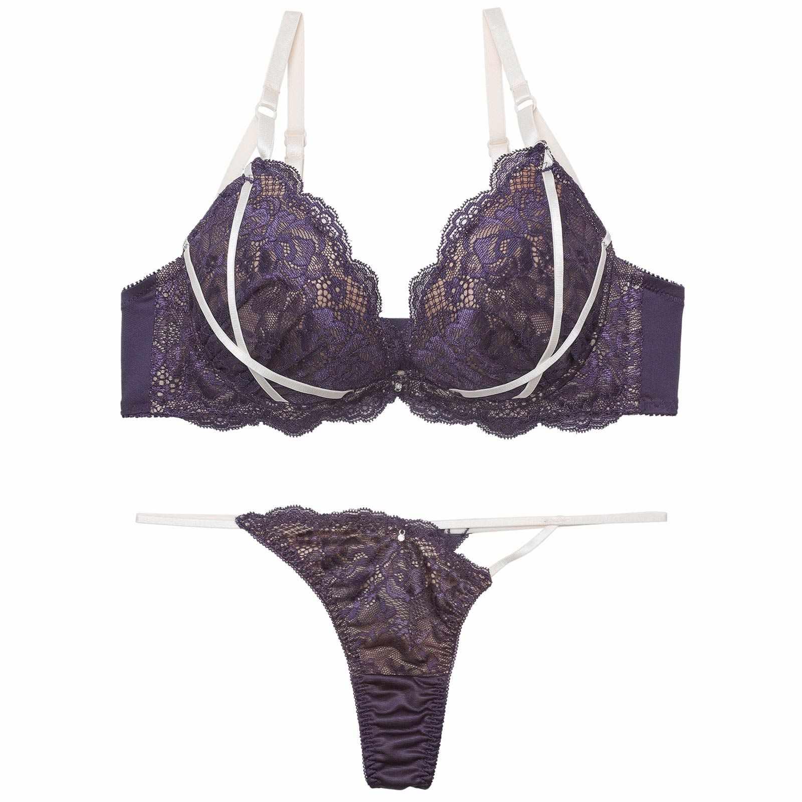 2/20新作!【三上悠亜着用】グラマラスレースコードブラジャー&Tバックショーツ