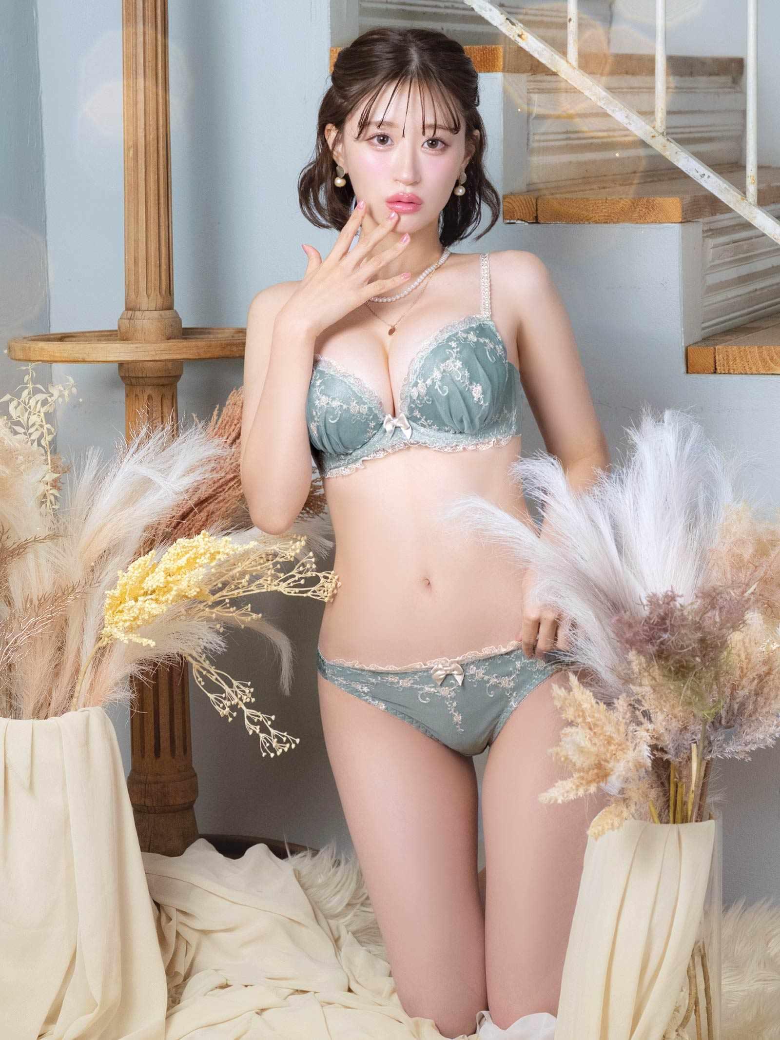 12/1新作!アンティークフェミニンアーチブラジャー&フルバックショーツ