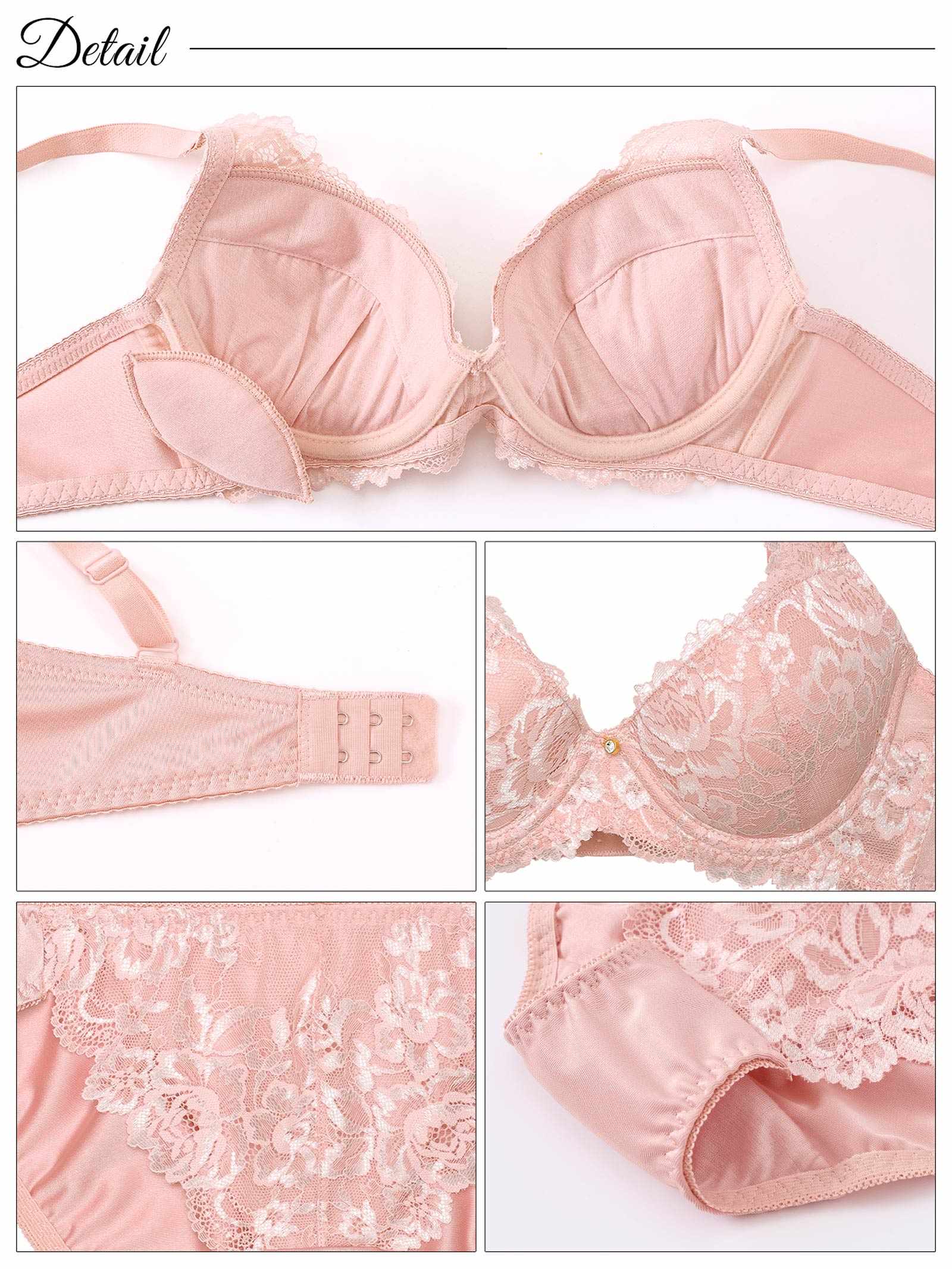 3/3新作!ブリリアントラッセルレーシィブラジャー&フルバックショーツ