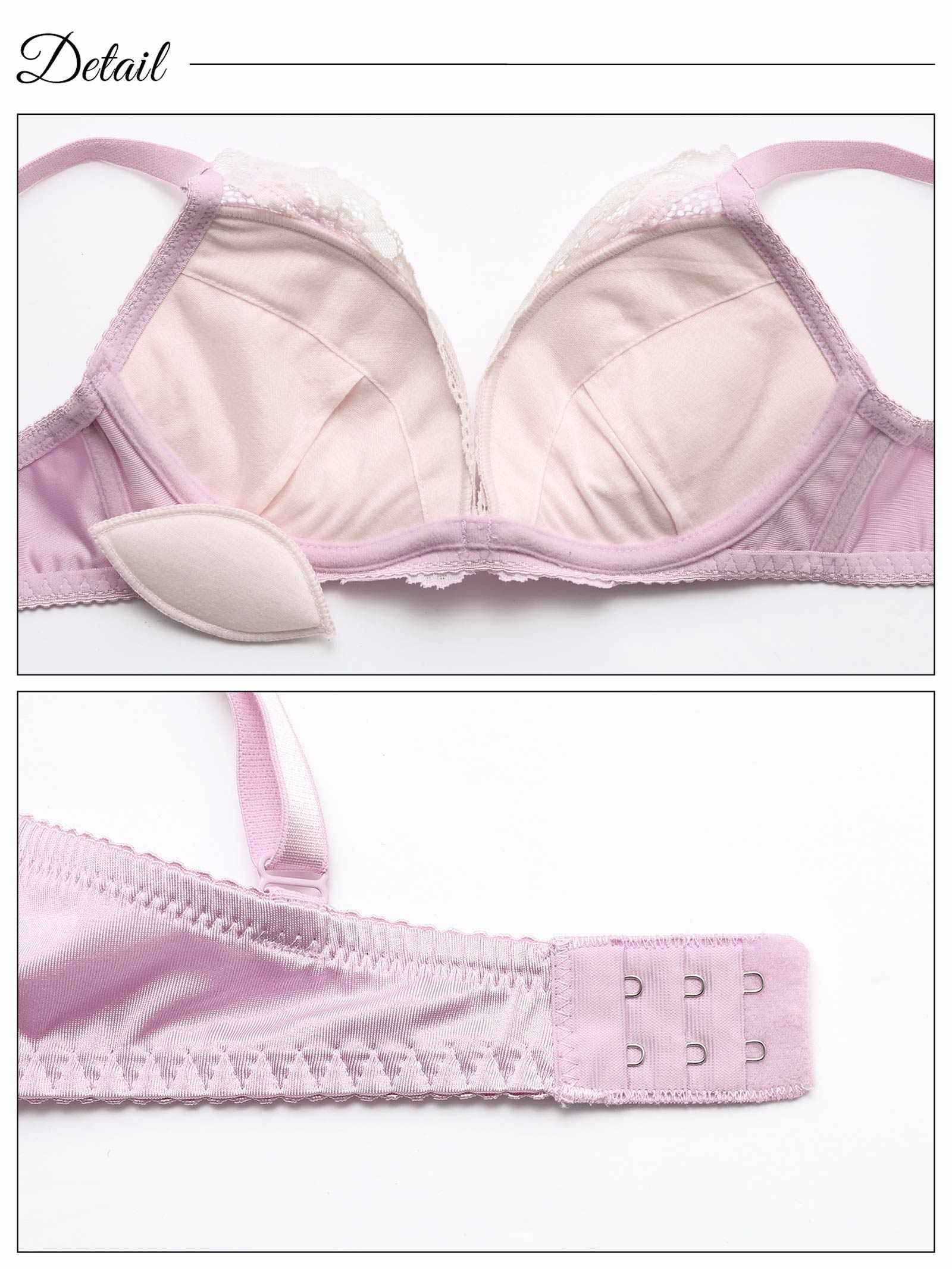 3/7新作!バイカラークラッシーペタルブラジャー&フルバックショーツ