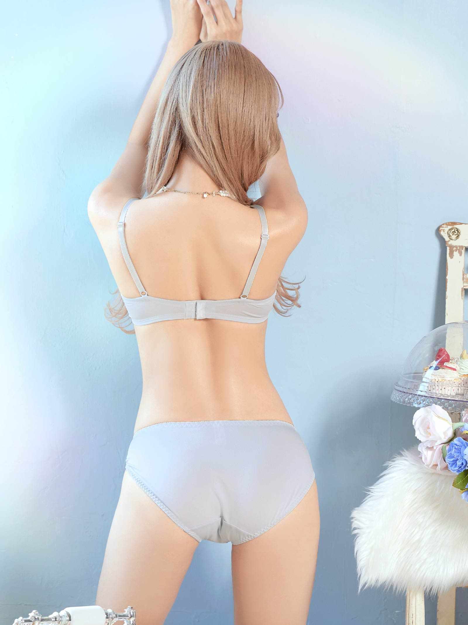 10/8新作!ケミカルダスティレースブラジャー&フルバックショーツ