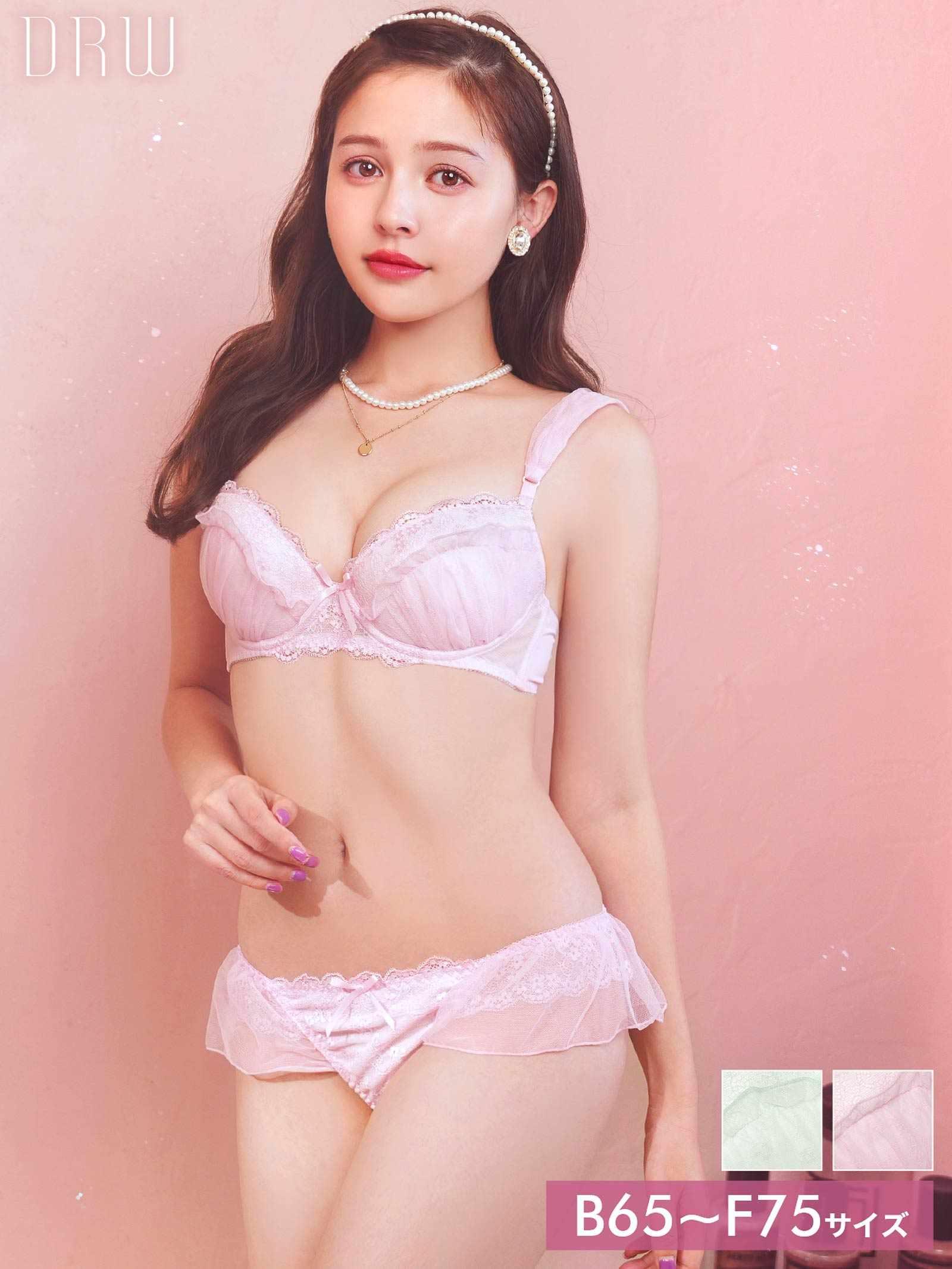 ドルチェフリルレースブラジャー&フルバックショーツ - 【公式】247Lingerie
