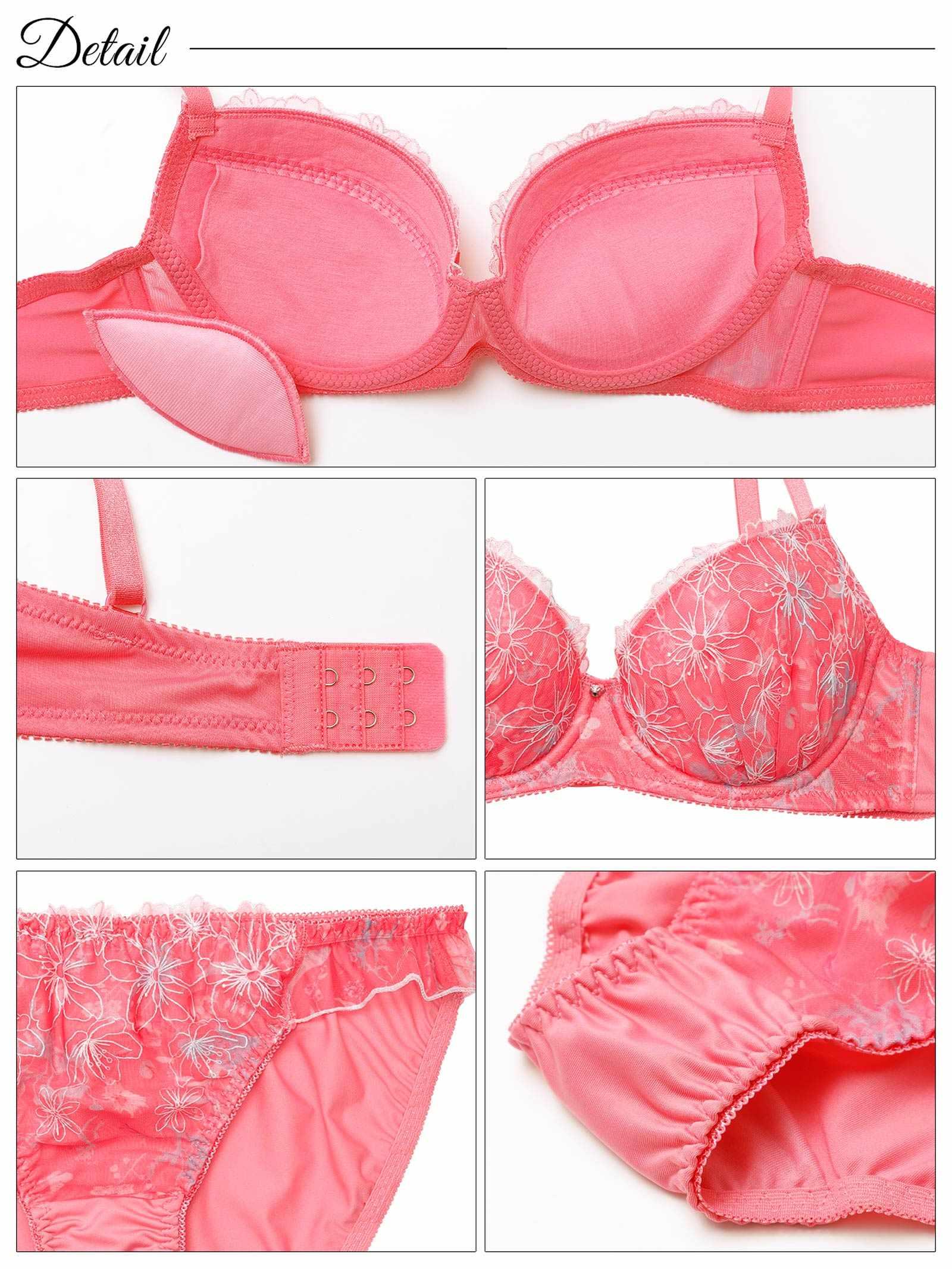 クラッシーフラワーガーデンブラジャー&フルバックショーツ - 【公式】247Lingerie